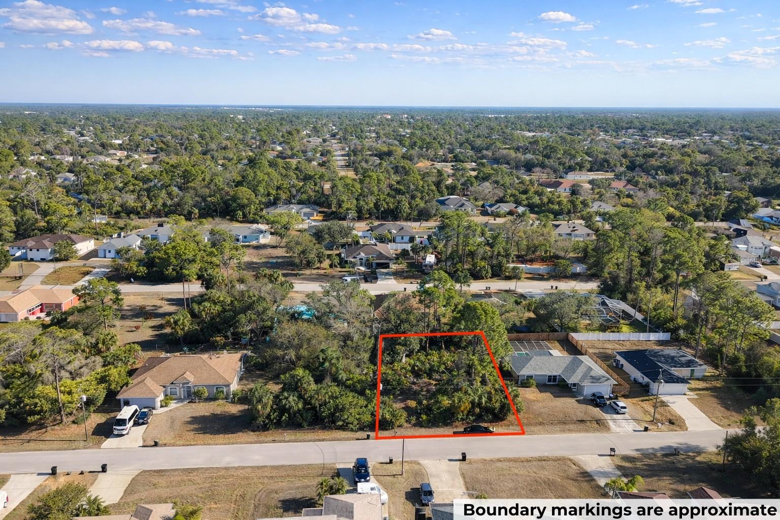 Beautiful lot in North Port. This lot may qualify for up to 90% financing. North Port is an area that has seen major growth in the past few years and is convenient for those looking to commute to Sarasota or Fort Myers. The City of North Port offers so many community highlights including a newer Water Park, Atlanta Braves Spring Training Stadium, shopping, dining, plenty of public parks, and less than a 30 minute drive to pristine Gulf Coast Beaches! Don't miss this one; Drive by and make your offer today!