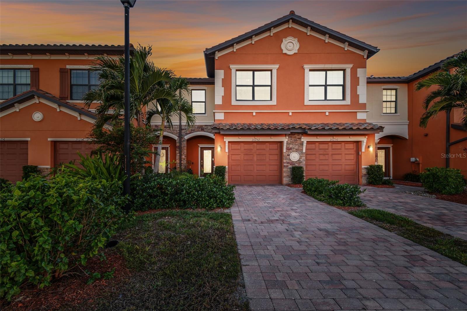 Fully furnished and turnkey, this beautifully maintained home in the Tuscan-inspired, amenity-rich gated community of Gran Paradiso is ready for you to move in! Featuring 3 spacious bedrooms, 2.5 baths, and a one-car garage, this home has everything you need. Enter through a gorgeous leaded glass door into a welcoming foyer with a handy hall closet. The kitchen is perfect for entertaining or everyday life, boasting granite countertops, stainless steel appliances, a breakfast bar, and a huge pantry. Porcelain tile runs diagonally across the first floor, paired with elegant crown molding for a sophisticated touch. There’s also an oversized storage closet under the stairs. Head onto the lanai and enjoy peaceful water views, extra storage, and roll-down sunshades. Upstairs, the primary suite offers water views, a bonus space, dual walk-in closets, and a luxurious ensuite with dual sinks and a walk-in shower. Two additional bedrooms are generously sized and share a full bath, while the second-floor laundry and extra storage closet add convenience. Located in Wellen Park’s West Village District, this home is minutes from beaches, downtown Venice, the Braves’ Spring Training Stadium, and countless local hotspots. Gran Paradiso’s 5-star amenities include a resort-style pool, hot tub, clubhouse, fitness center, tennis courts, saunas, and more—all included in the HOA fee, along with ground maintenance and basic cable. Plus, it’s golf cart-friendly! Start living your Florida dream today! Mortgage savings may be available for buyers of this listing.