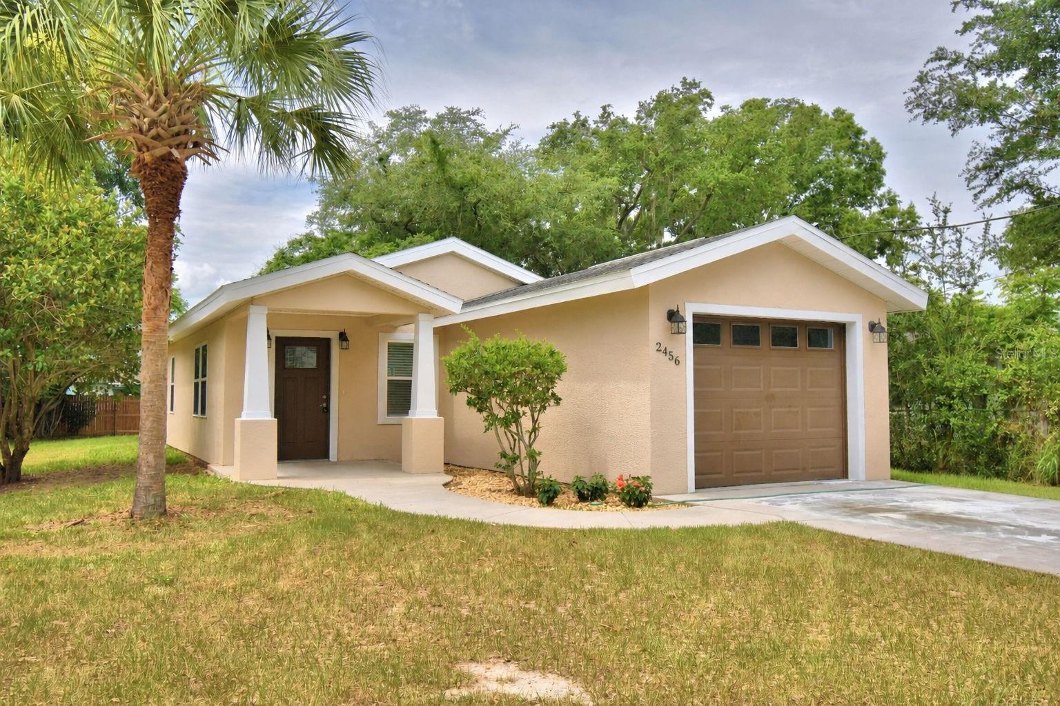 Super nice! Very affordable with NO HOA! This 3 bedroom, 2 full baths home has lots of great features like high ceilings, laminate flooring throughout, great room, kitchen, cute bathrooms and front and back porches.   Quality too, this home has been verified to meet the DOE Challenge Home (US Department of Energy guidelines), verifications are attached in MLS.  Certified energy efficiencies that will save you money and universal design for aging in place with wide doors, easy open fixtures, etc.