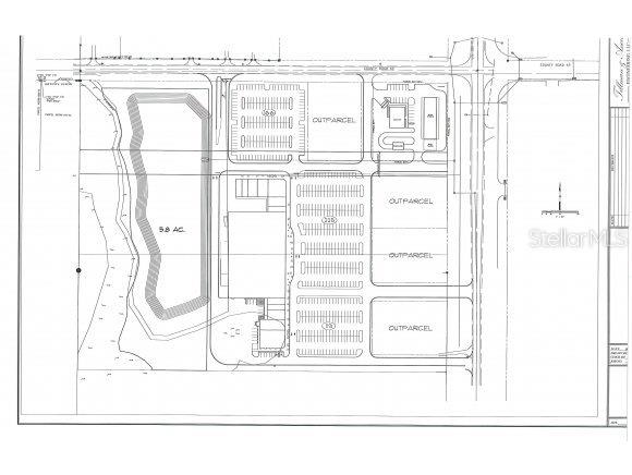 13.28 commercial acres. Infrastructure in place including drainage. Property has frontage and access on US 301 and CR 42.
Near the Villages, great visibility. Outparcels available.