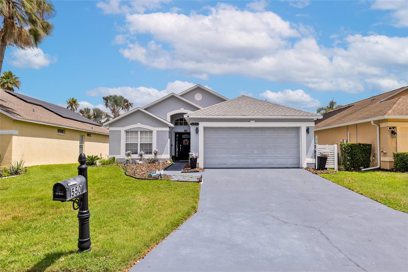 Welcome to this MOVE-IN READY pool home located in the gated Villas of Westridge community in Davenport, one of Central Florida's most convenient locations for homeowners, vacation property owners, and investors alike. From the moment you arrive, you'll appreciate the inviting curb appeal, attached two-car garage, and well-maintained setting within this established neighborhood. With a PRIVATE SCREENED POOL, NEWER ROOF, and NEWER A/C, this home offers the comfort and peace of mind many buyers are looking for. Step inside to discover a bright and functional single-story layout designed for easy Florida living. The open living and dining areas create a welcoming space for gathering with family and friends, while large windows and sliding glass doors allow natural light to flow throughout the home. High ceilings enhance the sense of openness, creating an airy atmosphere that feels both comfortable and inviting. The kitchen is conveniently positioned at the heart of the home, offering ample cabinet and counter space along with a practical layout that keeps you connected to the surrounding living areas. Whether preparing everyday meals or entertaining guests, the space is designed to support both function and convenience. The primary suite provides a comfortable retreat with generous space and privacy, while the additional bedrooms give flexibility for family members, guests, a home office, or hobby space. The bathrooms are thoughtfully located to serve both residents and visitors, creating a layout that works well for a variety of lifestyles. One of the highlights of this property is the screened pool area, where you can enjoy Florida's sunshine year-round. Whether relaxing after a long day, hosting weekend gatherings, or enjoying a quiet morning outdoors, the outdoor living space extends the home's functionality and creates a true Florida lifestyle experience. Residents of Villas of Westridge enjoy access to community amenities including a pool, fitness center, and gated entry. The location places you just minutes from US-27, Highway 192, I-4, shopping, dining, golf courses, and entertainment. Disney World is only a short drive away, making this an attractive option for buyers seeking a Near Disney home, Orlando relocation home, Kissimmee property alternative, or Davenport vacation rental opportunity. The property's location and community features also make it appealing for those exploring short-term rental investment opportunities in the growing Central Florida real estate market. If you've been searching for Orlando homes for sale, a Florida pool home for sale, or an investment opportunity close to world-famous attractions, this property deserves a closer look. Contact us today for a private tour or more details on this exceptional opportunity.