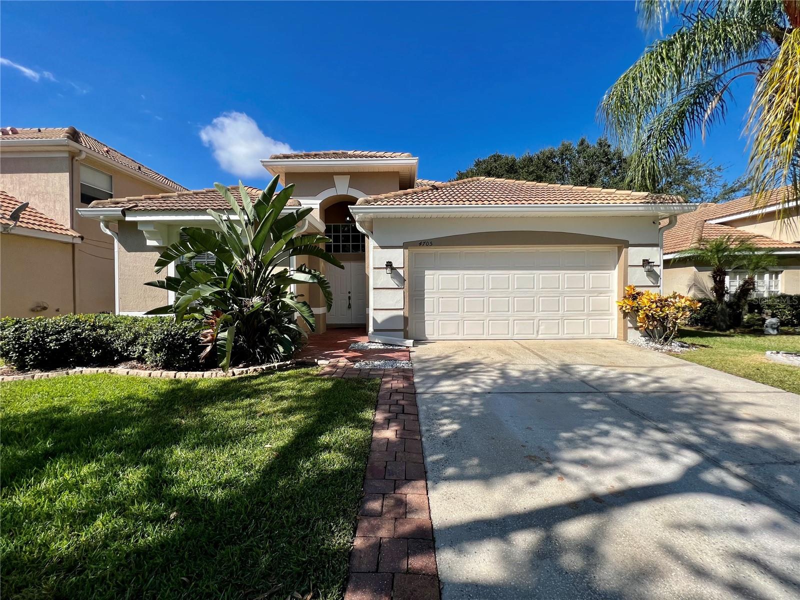 For rent in the desirable area of Dr. Phillips, Orlando! This beautiful house with 3 bedrooms and 2 bathrooms with a private pool with no rear neighbors is located within a quiet private gated community. This home has upgrades throughout and is spacious enough to live comfortably and entertain. It has an electric fireplace in the living room for those cozy moments, kitchen with breakfast nook overlooking the pool, and 3 access points to the private screened pool with a large enclosed space designed for relaxation and enjoyment with family and friends. All kitchen appliances as well as washer and dryer are included. It is located just minutes away from Restaurant Row, Universal Studios, Disney World, Orlando International Airport, and major highways. Come see this home today!