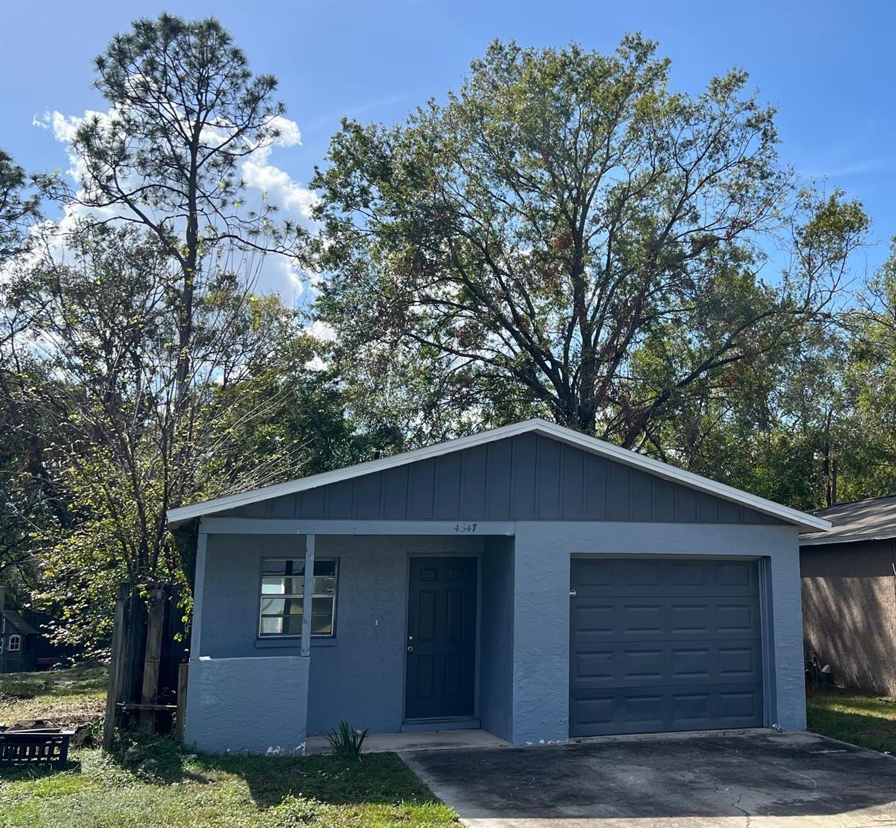 Available NOW FOR RENT: Adorable renovated 2/1 house plus one car garage, private fenced-in backyard that has no backyard neighbors, central A/C, all ceramic tile, inside washer/dryer and all new stainless steel appliances included. Located in The Tampa Downs Heights Community of Lutz, FL. off Wesley Chapel Blvd. just blocks from Tampa Premium Outlets, schools, hospitals, restaurants, shopping, daycares, public transportation, and off major highways. MOVE-IN READY. Hurry and check this gem out before it’s gone.