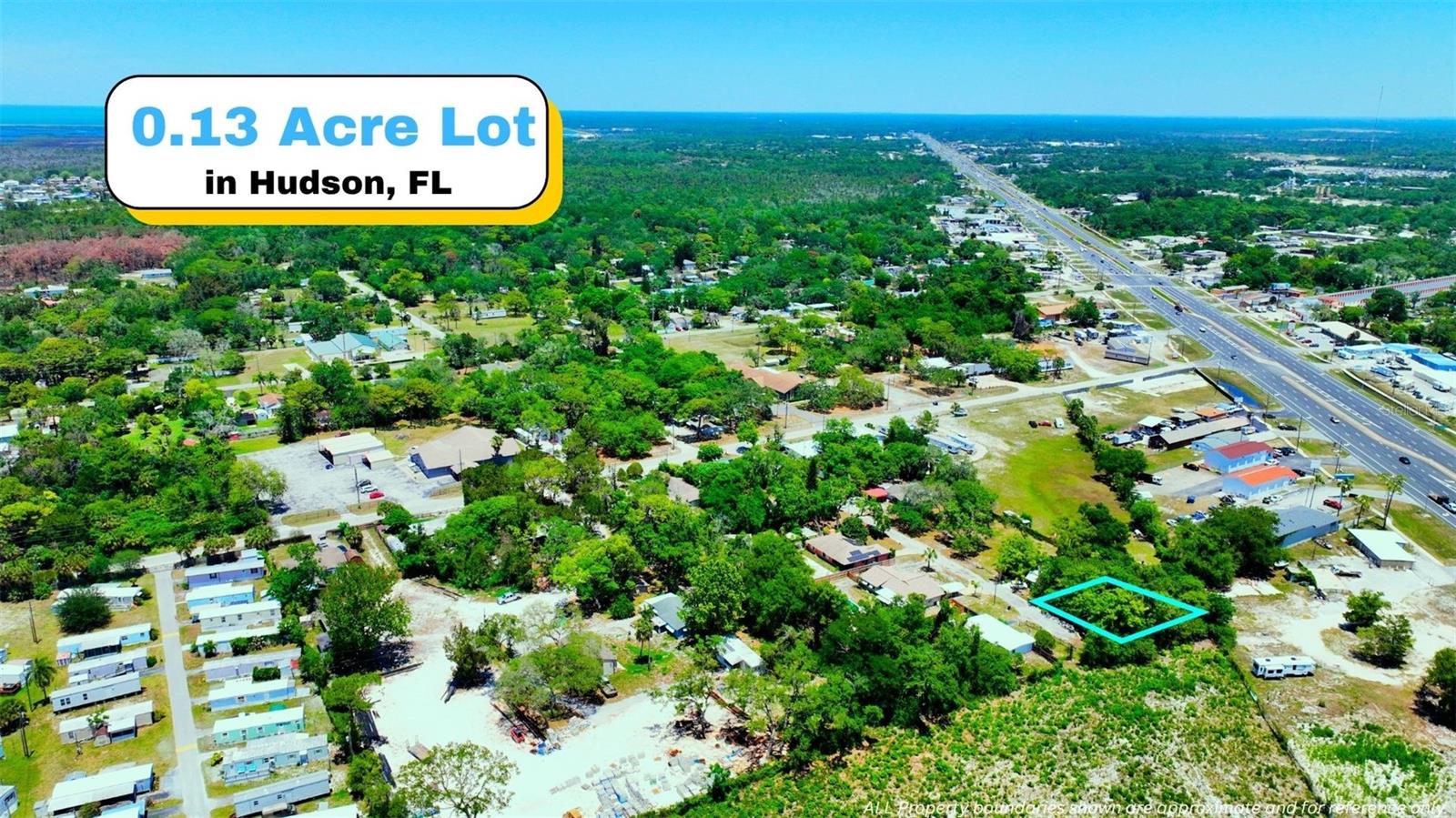 SELLER FINANCING AVAILABLE! This vacant residential lot on Scamp Drive in Hudson, FL offers a rare opportunity to build in a relaxed Gulf Coast community with no HOA and flexible zoning that permits both single-family homes and mobile homes — giving buyers maximum options when planning their build. An environmental survey is available for review. Conveniently located near US-19, the property provides easy access to Hudson Beach, SunWest Park, local marinas, shopping, and dining, while keeping Tampa, Clearwater, and surrounding coastal communities within comfortable commuting distance. The area is well known for its laid-back lifestyle, boating, fishing, and stunning Gulf Coast sunsets, with nearby parks and nature preserves adding to the outdoor appeal. Whether you're looking to build a primary residence, vacation retreat, or hold as a long-term investment, this lot offers flexibility and value in a growing coastal community. Buyer to verify all utilities, zoning, mobile home eligibility, and lot information with Pasco County prior to closing.