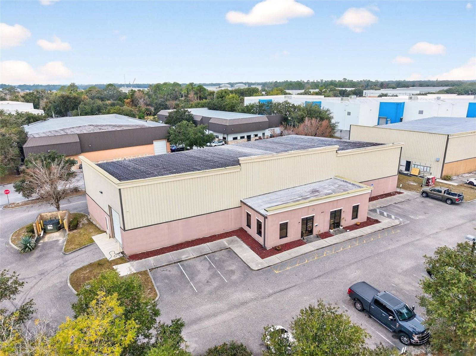 Prime Oviedo Industrial property for an owner/user with needs for office with Industrial space. This building is 10,000 sq ft with 1,000 sq of office with lobby and reception area and 9,000 sq ft for storage. The building has 3-phase power with 400 amp and 200 amp panels. There are 2 loading dock- 1 dock high and one ground level. This is close to UCF, Central Florida Research Park and major highways: SR417, Sr408 and Hwy 50