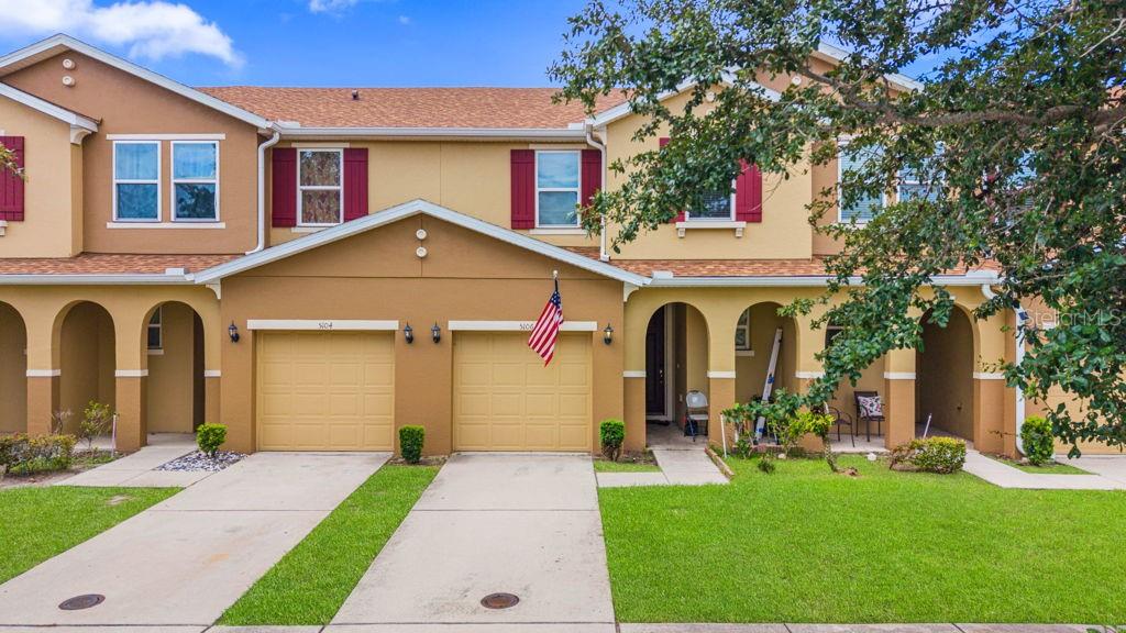 Welcome to 5106 Killarney Way, Kissimmee! This spacious 4-bedroom, 3.5-bath home offers 1,637 square feet of comfortable living space with a functional layout that's perfect for everyday living. Step outside and enjoy the private patio, an ideal space for relaxing, entertaining, or enjoying your morning coffee. The kitchen comes equipped with a stove, microwave, and dishwasher, while a separate laundry room provides added convenience with its own washer and dryer area. According to the seller, the roof age: (2025), A/C age: (2017), and the home has never experienced flooding. Don't miss the opportunity to make this well-maintained property your next home!
