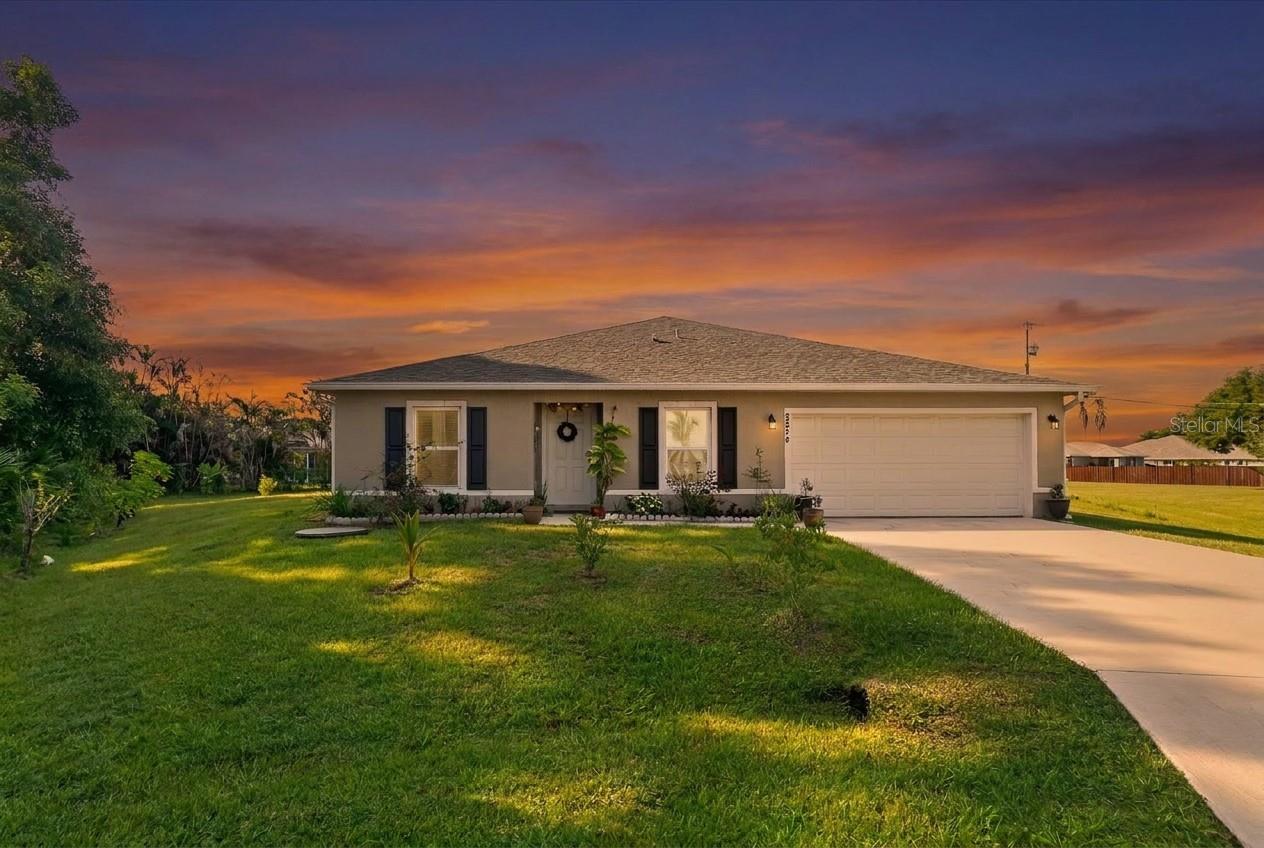 Beautiful 4/2/2 CBS home built in 2023, located on a quiet street in Port St. Lucie. This well-maintained property offers 1,806 sq ft of living space with an open floor plan, neutral finishes, and energy efficient features including a 14 SEER HVAC system, dual pane windows, and stainless-steel appliances. The kitchen features a large island, ample cabinet space, and modern fixtures. The owner’s suite includes a walk-in closet and a private bath. Split bedroom layout provides privacy for guests or family. Outside, enjoy the ideal lot—perfect for future outdoor living upgrades, a pool, or lush landscaping. Recent addition includes an enclosed screened back porch. Situated on a quiet street surrounded by newer homes, this property offers comfort, style, and long-term value. Nestled on a serene cul-de-sac offering privacy and minimal traffic and ready to enjoy the freedom that comes with NO HOA. Conveniently located near major roadways, Botanical Gardens, Savannas Preserve, beaches, Mets Stadium, and Downtown Stuart. Easy access to PBI, MLB, and MCO airports. USDA-eligible; zero-down option for qualified buyers.  Schedule your private showing today!
