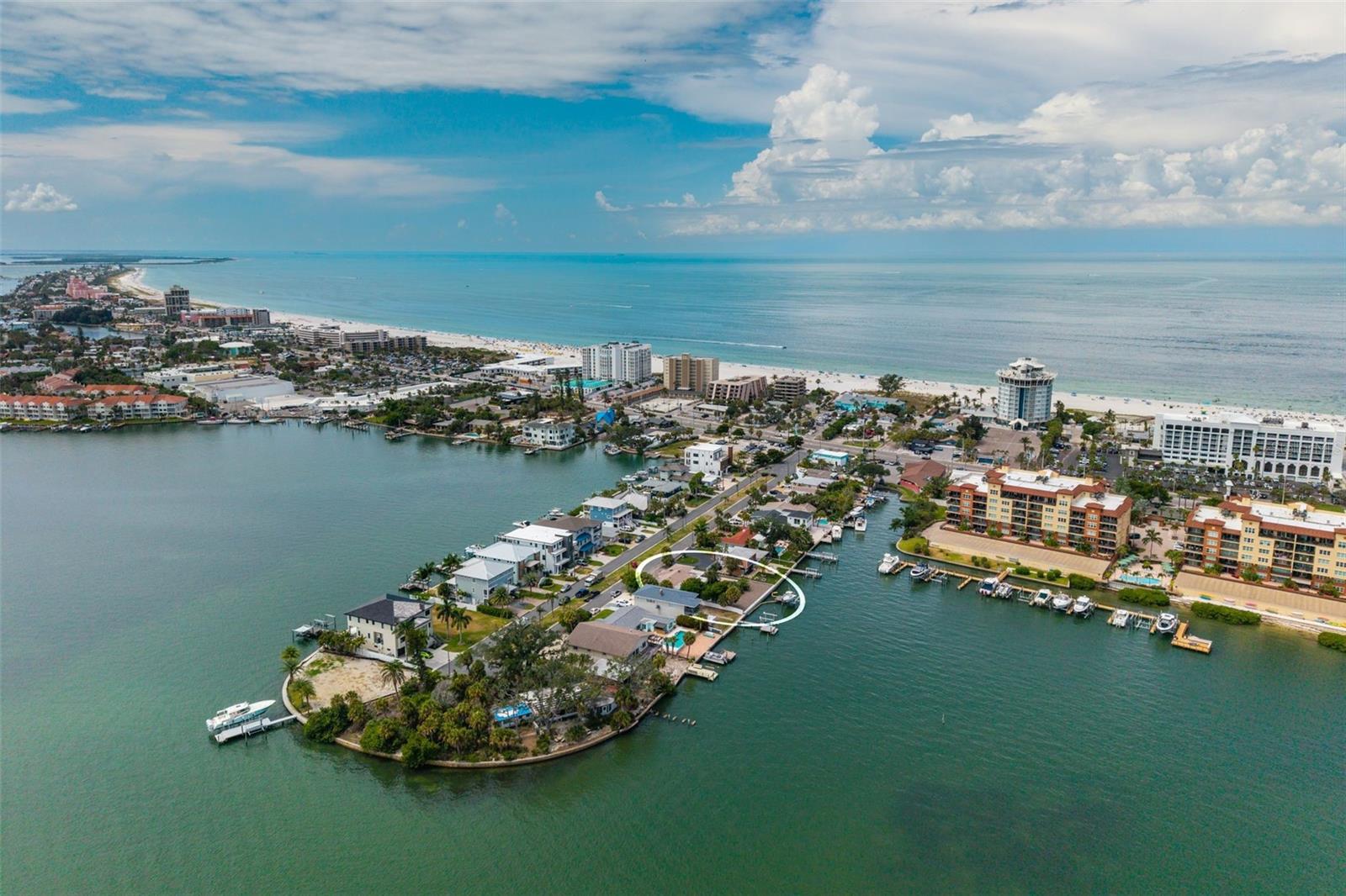 An absolute PRIME St. Pete Beach waterfront parcel, located directly across the street from two beach access points and offering exceptional water frontage and boating access! Situated on Punta Vista, one of the BEST and most private streets on St. Pete Beach, this oversized lot measures approximately 120' x 85' and features a BRAND-NEW seawall. A rare opportunity and terrific long-term investment in one of St. Pete Beach's most desirable locations. Located in the heart of St. Pete Beach, roughly 1/4 mile to the beach and close to many terrific restaurants and shops! Schedule your private showing today!