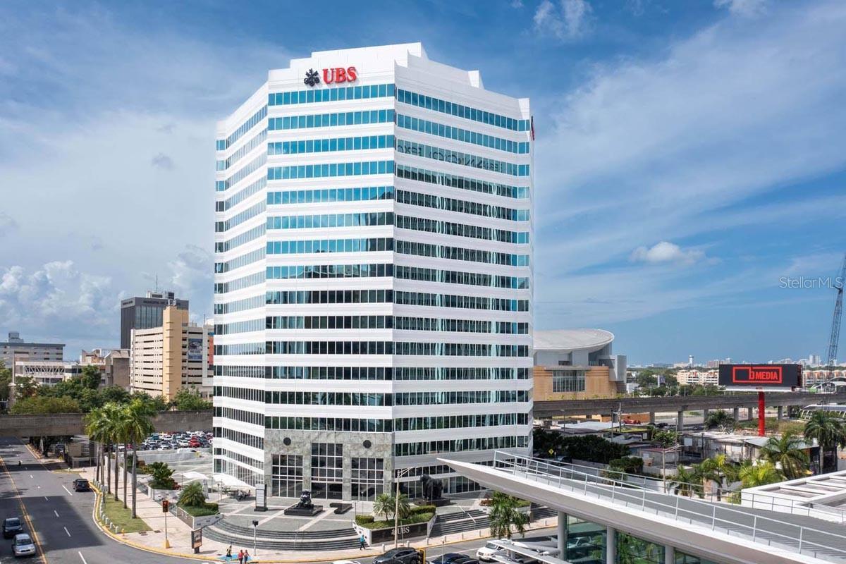 American International Plaza is a Class A professional office building located in the heart of Puerto Rico's Financial District in Hato Rey. High Tech features abound, such as full fiber-optic connectivity, advanced security, access and monitoring systems, and a brand-new destination dispatch. Other amenities include two backup generators, daily janitorial for common areas and private suites, free valet parking for visitors, and a lobby-level cafe. $160 valet parking, $150 reserved parking and $130 non reserved parking. Rent is $26.00/sf/yr + $12.91 OPEX + Electricity.