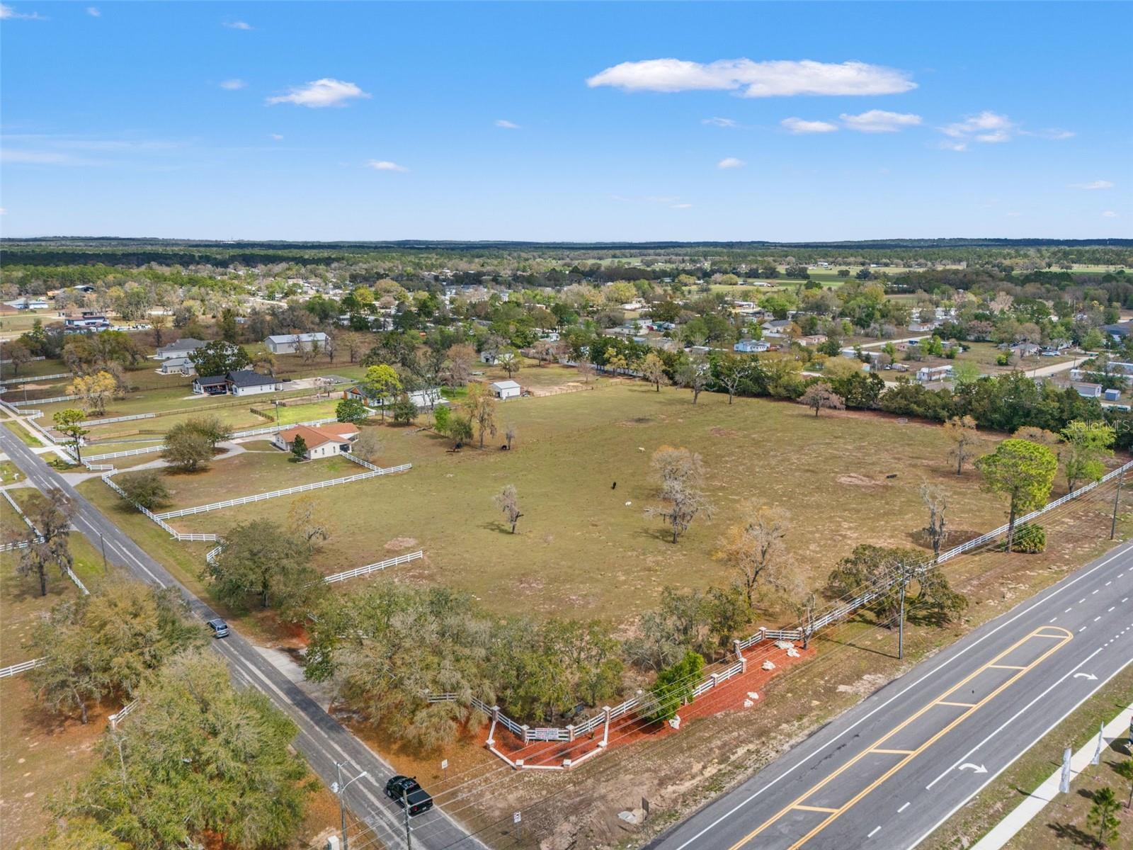 The last available homesite in Oakwood Estates is oversized and available now.

This is your final opportunity to own an estate lot in this sought-after community. Once it is gone, there are no more. Do not miss your chance to claim this 3.6-acre parcel. Contact me today to walk the property and take the next step.

The property features front and side vinyl fencing and a beautiful .72-acre entry and sign easement area maintained by the HOA, creating an attractive landscaped entrance while preserving generous usable land. An 80 ft by 615 ft public right-of-way easement also runs along the property and may be utilized in the future for road improvements, which could provide potential benefit to the owner.

The lot currently has well and septic in place, and county water is available, giving buyers flexible utility options.

Oakwood Estates is a developed, agricultural-zoned, deed-restricted community consisting of just 24 estate-sized homesites of 2.5 acres or more, designed exclusively for site-built custom homes. The homesites are mostly cleared and dotted with mature oak trees, offering a blend of open space and natural Florida beauty. Deed restrictions allow horses, cows, chickens, and other farm animals, making this community ideal for those seeking a peaceful country lifestyle while remaining close to modern conveniences.

Conveniently located just minutes from the Suncoast Parkway for easy access to Tampa and St. Petersburg, the Suncoast Trail for outdoor recreation, and nearby schools, shopping, restaurants, and medical facilities.

Build with the builder of your choice with no immediate timeframe to build. With larger acreage, utility options already in place, and being the final homesite available in Oakwood Estates, this is a rare opportunity to secure your place in one of the area’s most desirable estate communities.

Walk the property, envision your future home, and secure it before it is gone. Schedule your private showing today.

All MLS information deemed reliable but not guaranteed; buyers and agents to verify. Appointment required.