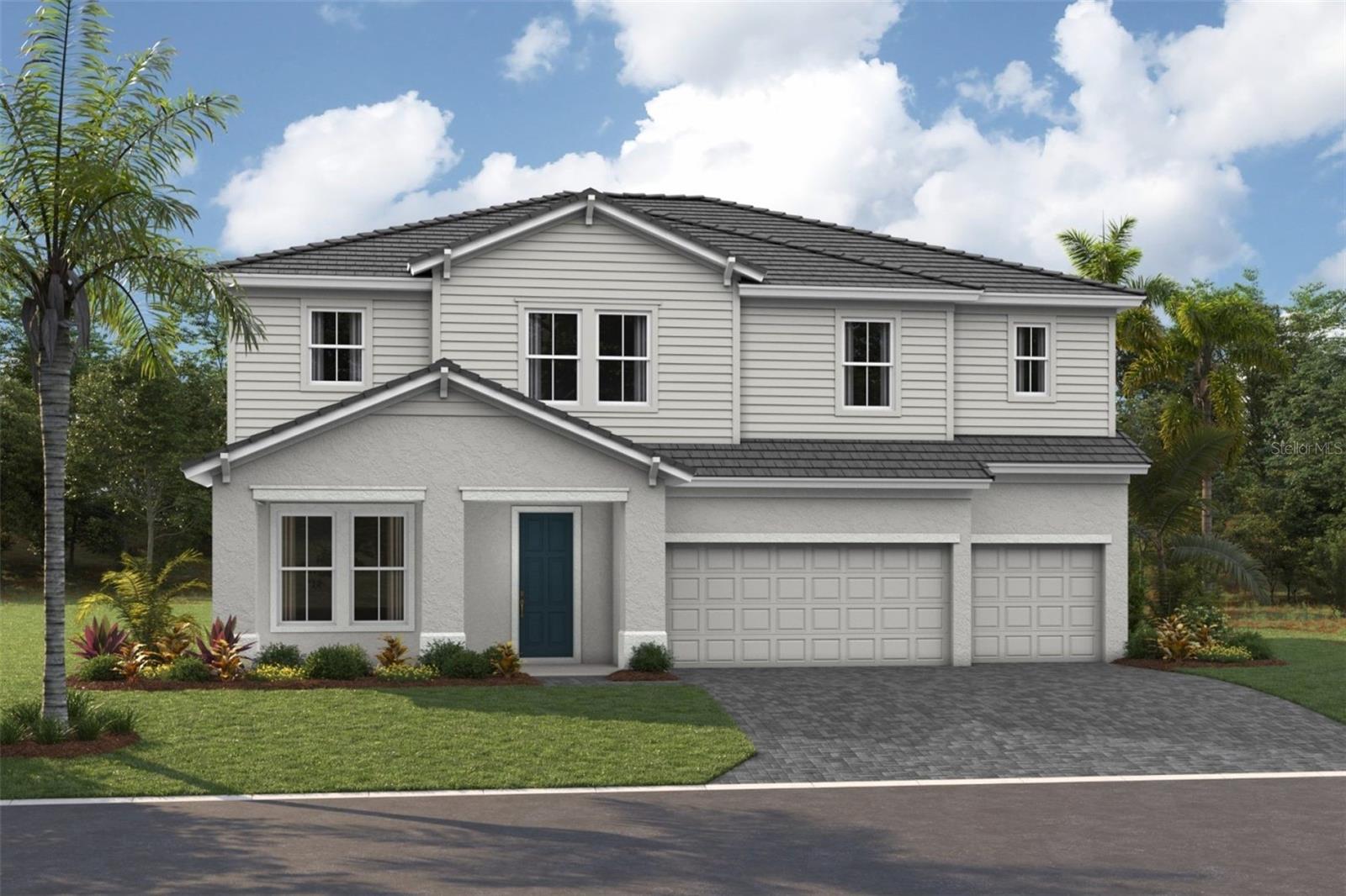 Under Construction. Verona 
This Verona is currently under construction and will be ready Aug/Sep! Designed to impress at every turn, this home showcases elevated finishes including Maddox Maple Latte cabinetry with a rich wood tone, Frost Whte MSI 3CM quartz countertops, and Windsor Honey Buff floor tile that brings warmth and character throughout the main living spaces.

With 3,525 square feet of thoughtfully designed living space, the Verona offers a layout that feels both expansive and intentional. The open-concept design creates a natural flow between the kitchen, dining, and great room, making it ideal for everyday living as well as hosting memorable gatherings.

Featuring 5 bedrooms, 4 bathrooms, and a 3-car garage, this home provides the flexibility today’s homeowners are looking for. A private downstairs guest suite is perfect for visitors or multi-generational living, while a dedicated den offers the ideal setting for a home office or study. Upstairs, the owner’s retreat serves as a true sanctuary, complemented by a spacious bonus room and additional bedrooms that provide comfort and privacy for everyone.

The extended covered lanai opens to a generous backyard, creating a seamless indoor-outdoor living experience that captures the best of Florida living. Every detail of this home has been carefully considered to deliver both style and functionality in a space that feels as inviting as it is impressive.
Longmeadow at North River Ranch is a master-planned community located in Parrish, FL
34219. This highly anticipated community features resort-style amenities, extensive trails, and
beautiful water views. Be in the middle of it all--Longmeadow is located just 30 minutes from
downtown St. Petersburg and downtown Sarasota, 40 minutes from downtown Tampa, with
convenient access to I-75, I-275, and US-301.
Images shown are for illustrative purposes only and may differ from actual home. Completion date subject to change.