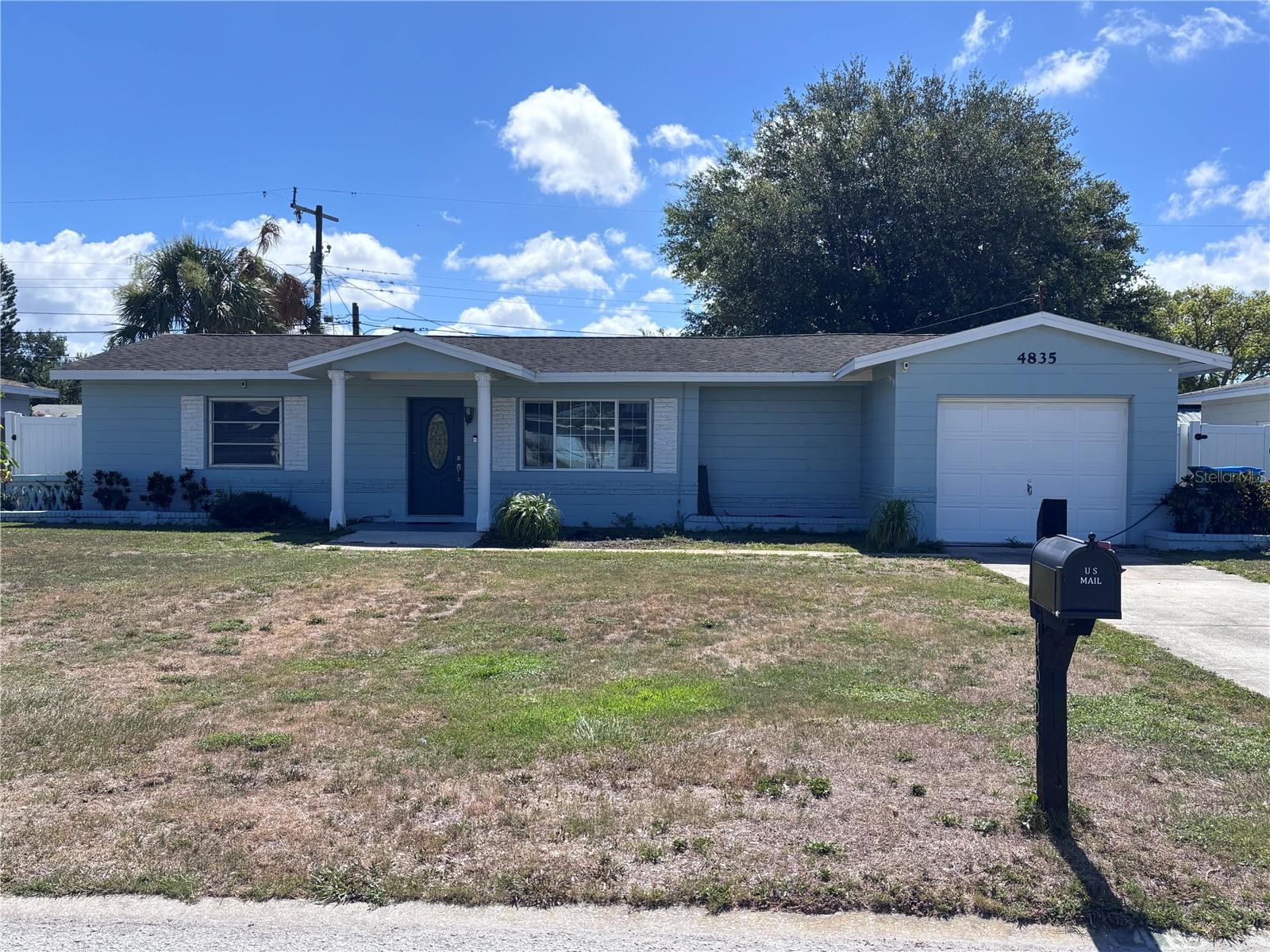Welcome home to this spacious 3-bedroom, 2-bathroom residence located in the heart of Kenneth City with one car garage with remote and a shed to use! Offering 1,677 square feet of comfortable living space, this well-maintained home features a desirable split floor plan, a 1-car garage, family room and plenty of room for both relaxing and entertaining.  The home boasts generously sized bedrooms, ample natural light, and functional living areas designed for everyday comfort. Step outside to enjoy the large backyard complete with a storage shed, perfect for additional storage, a workshop, or hobby space.  Conveniently located near shopping, dining, parks, schools, and just a short drive to the beautiful Gulf beaches, this property offers the perfect combination of space, convenience, and Florida living.  Don't miss this opportunity to make this Kenneth City gem your next home! Available August  1st 2026.