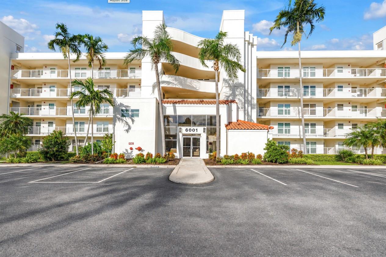 Welcome to one of the most sought-after buildings in Bahia Del Mar, where breathtaking Intracoastal water views, flexible rental opportunities, and an unbeatable waterfront lifestyle come together. This 4th-floor, 2-bedroom, 2-bath condominium offers an incredible opportunity to own in one of Isla Del Sol's most desirable locations.

From the moment you step inside, your eyes are drawn to the expansive water views, the iconic Don CeSar Hotel, and the spectacular sunsets enjoyed from the oversized private balcony that spans the length of the living area. Whether you're enjoying your morning coffee or winding down in the evening, the views are simply unforgettable.

The residence is ready for your personal vision. While well maintained, the interior presents a true blank slate—perfect for buyers looking to create a custom coastal retreat, modern vacation getaway, or stylish full-time residence. Move in and enjoy it as-is or renovate to maximize its exceptional potential. The unit also features the convenience of inside laundry.

One of the biggest advantages of this building is its highly desirable two-week minimum rental policy, making it an excellent option for seasonal use or investment. Residents also enjoy exclusive access to a beautiful waterfront pool and spa overlooking Boca Ciega Bay, along with a private beach area perfect for relaxing by the water. For added convenience, trash disposal is located on the same floor.

Additional features include one assigned parking space, hurricane shutters for added safety and security, and an additional storage unit located outside of the condo. The exceptional location places you just minutes from St. Pete Beach, Fort De Soto, Isla Del Sol Yacht & Country Club, restaurants, shopping, golf, boating, and the vibrant downtown St. Petersburg waterfront.

Whether you're searching for a vacation home, investment property, or your forever Florida residence, this is a rare opportunity to secure one of the premier view locations in Bahia Del Mar and make it entirely your own.