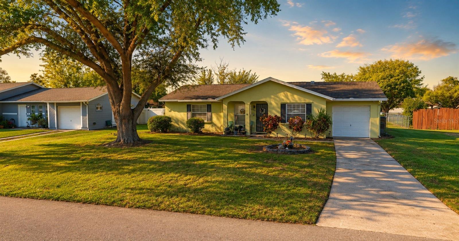 JUST LISTED! SAME-DAY SHOWINGS AVAILABLE! Welcome to this single-story block home in Buenaventura Lakes, offering 3 bedrooms, 2 bathrooms, a 1-car garage, fenced yard, front porch, and screened rear porch. The home features tile flooring, ceiling fans, central HVAC, public water and sewer, and a practical single-level layout designed for easy everyday living. Enjoy a convenient Kissimmee location near schools, shopping, dining, major roads, Orlando International Airport, Lake Nona, and Central Florida attractions. With no HOA indicated, this property is a solid opportunity for an owner-occupant or investor seeking a well-located home in Osceola County.