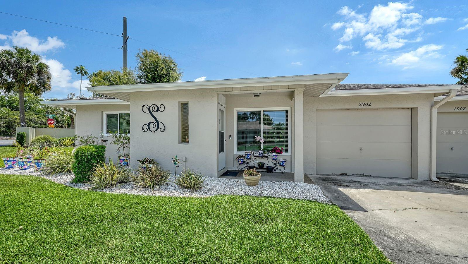Looking for a  Value Priced "Updated" Villa in Captiva Gardens with or without furniture? You've found it! All of these updates within the last 3 years: Luxury Vinyl Flooring*Hurricane Windows*Kitchen Appliances*Interior Freshly Painted*Walk-in Tub/Shower*LG Washer all in on*Recessed lighting & More! This villa has Coastal Fixtures and Decor and the furniture is optional! The layout is wonderful with two distinct living areas, providing ample space for relaxation and entertainment. Beautiful shell landscaping with decorative pots and a Lanai with a brick patio, which is a great place to unwind. Residents have full access to the Pool and the well maintained Clubhouse that is perfect for events and social gatherings with all of the friendly neighbors.  The pool offers a refreshing escape and is ideal for soaking up the Florida sun or doing a leisurely swim. The location of this community is superb and it is within minutes to World Renowned Siesta Key Beaches, Gulf Gate Library, Legacy Trail, Gulf Gate Shops and Restaurants, Several Fitness Centers, A+ Schools and Shopping.  UTC Mall is only 20 minutes away, as well as cultural downtown Sarasota with great nightlife, fine restaurants, opera, movie theaters and more. The one car garage is an added bonus that provides not only parking convenience but also adds additional storage options. You'll love living in sought-after South Sarasota. Whether you want to explore local parks, shop, hop on over to Siesta Key or take a walk or bike ride ... South Sarasota always has something to do. Make this one yours but don't wait!