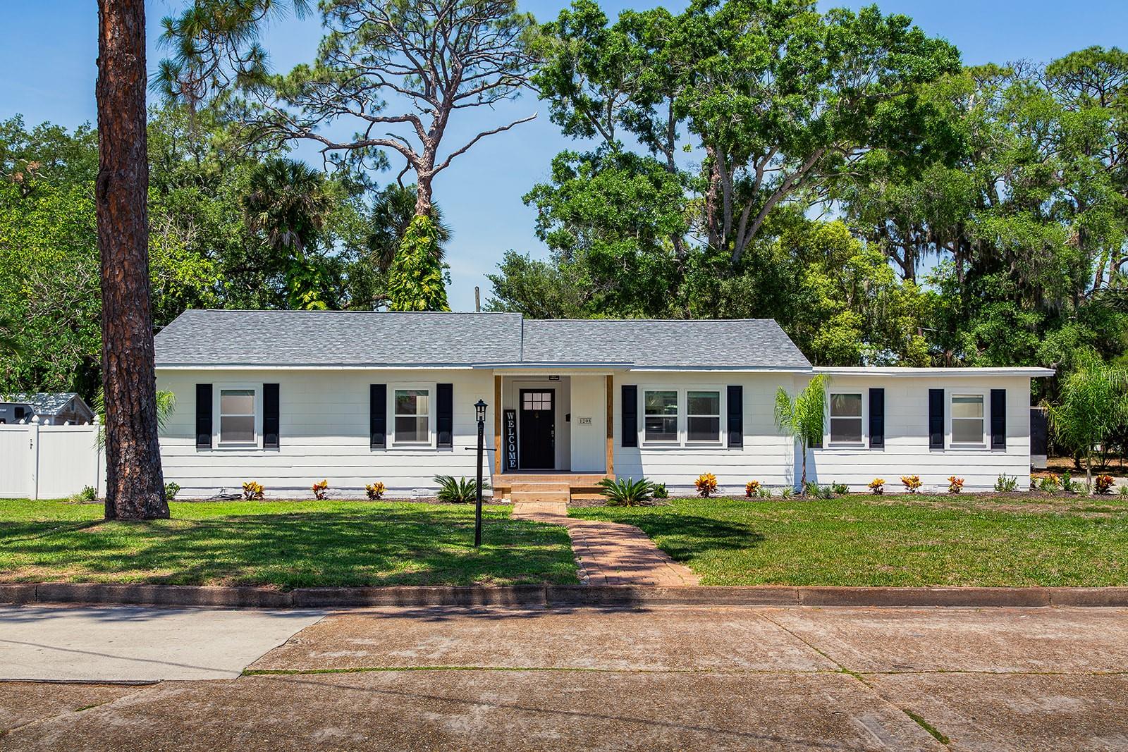 Looking for space, flexibility, and modern updates-all in a prime location? This beautifully renovated 3-bed, 2-bath home checks every box, set on a spacious half-acre corner lot in a well-established neighborhood just minutes from the river, historic downtown, and a nearby boat launch. Start outside, where the fully fenced backyard offers privacy and room to truly spread out. Whether you have a boat, RV, or just need extra space for hobbies and entertaining, there's no HOA to limit your lifestyle. A 20' x 10' powered shed adds even more versatility-ideal for a workshop, storage, or creative projects. Inside, the home has been completely refreshed with a clean, modern feel. The open layout centers around a stylish kitchen featuring quartz countertops, a large island, and an easy flow into the dining area--perfect for everyday living or hosting guests. New flooring and recessed lighting bring a bright, cohesive look throughout.

Beyond the cosmetic upgrades, important improvements have already been taken care of, including a new roof, updated plumbing, and a brand-new electrical panel. Both bathrooms have been fully redesigned with contemporary finishes, adding to the home's move-in-ready appeal. This is the kind of property that offers both comfort and freedom--updated where it counts, with the space and location to enjoy it all.