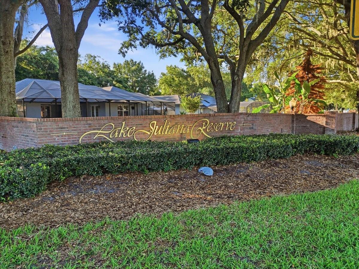LAKE JULIANA RESERVE - Residential