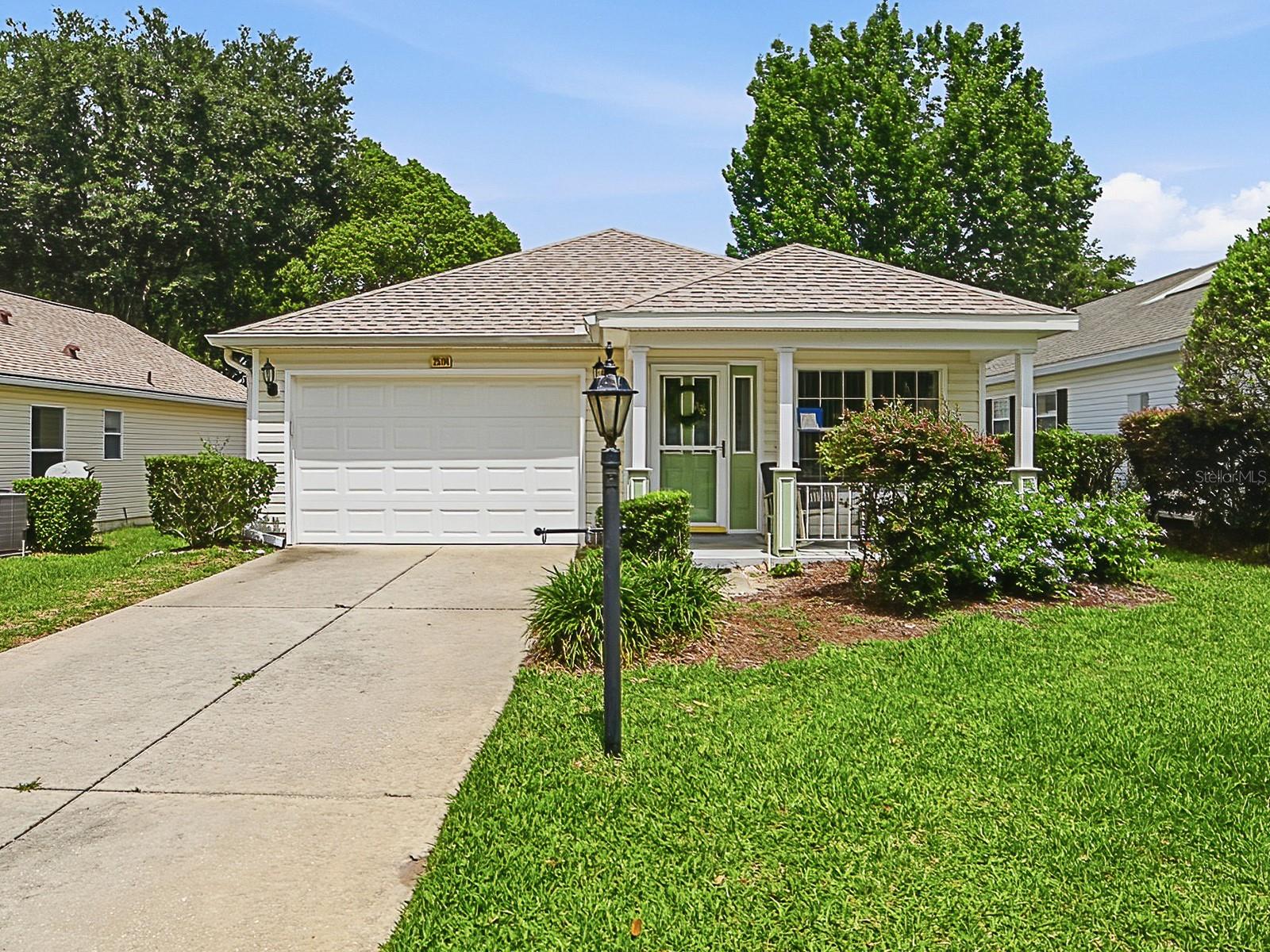 Welcome to The Plantation at Leesburg! Located in the desirable Golfview Village, this charming 2-bedroom, 2-bath home with a den is ready for its new owner and offers the opportunity for a quick closing.

Step inside to find a spacious and flexible floor plan. The living and dining room areas can easily be combined into a large great room, while the kitchen and family room combination provides the perfect space for entertaining family and friends. The owner's suite features a private bath with a walk-in shower and a large walk-in closet. The guest bedroom and guest bath are conveniently located nearby, providing comfort and privacy for visitors.

Major updates include a new roof (2026) and new A/C system (2025) for added peace of mind.

The Plantation at Leesburg is an active, gated golf community offering an exceptional lifestyle with two golf courses, three community swimming pools plus an additional neighborhood pool, walking trails, tennis courts, pickleball courts, softball field, two fitness centers, three clubhouses, and countless social activities. Enjoy the convenience of taking your golf cart to the on-site restaurant for a cold drink and a delicious meal.

With a low HOA fee and resort-style amenities, you'll find everything you need right inside this wonderful community. Come experience the Florida lifestyle you've been dreaming of!