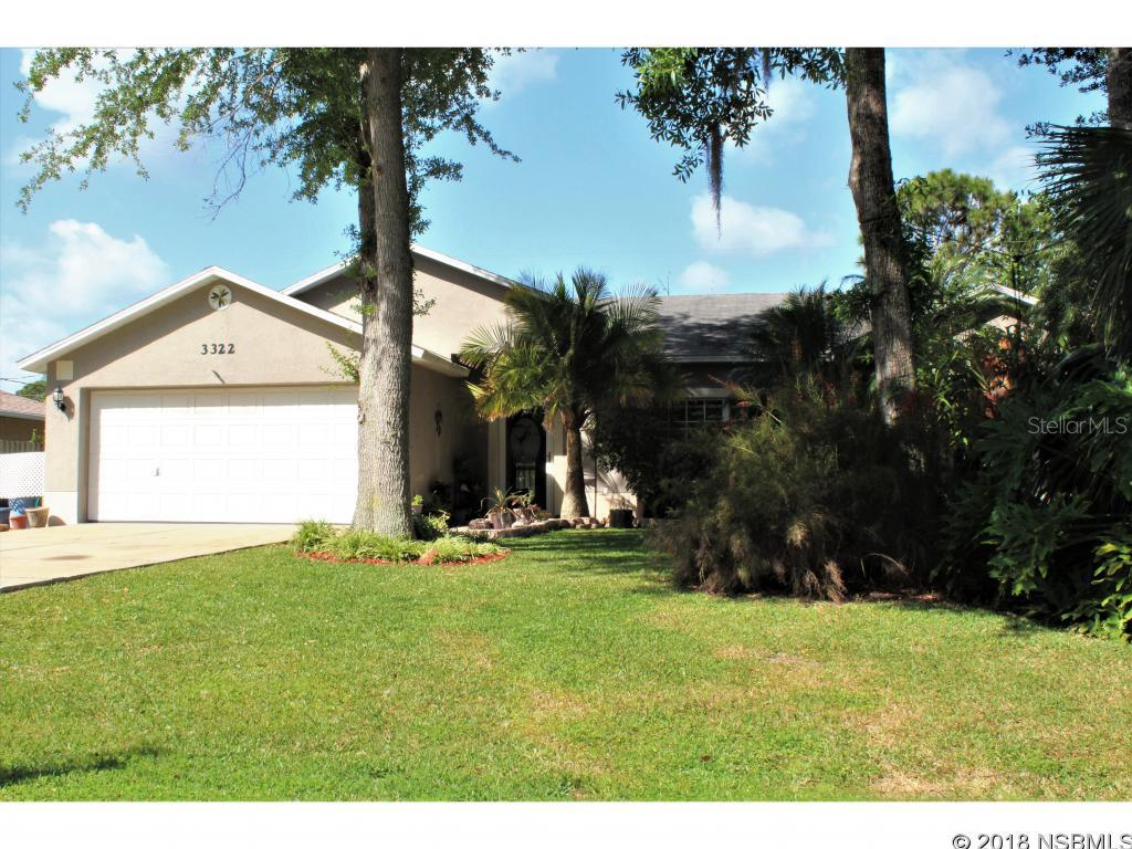 UNDER CONTRACT, ACCEPTING BACKUPS - Large home sitting high on a tree-lined street.  3BR/2BA/2-car freshly painted garage with formal living and dining room, family room, eat-in kitchen and inside laundry room. Owners built a 24X12 all-season screen room with vinyl windows, insulated ceiling panels, sunshades and cable TV to enjoy outdoor living year round. This home is move-in ready! You'll love the chef's kitchen with wood cabinetry, granite counters with stainless steel uNder-mount sink, large pantry and an island counter (hanging pot rack does not convey) that invite a social atmosphere. The owners suite is sure to please with its expansive bedroom, walk-in closet, double vanity, garden tub and separate shower. There are 2 large guest bedrooms, one currently used as an office with a dedicated internet line. Home is finished with tile floors throughout, programmable door chime (even plays holiday music), surround sound, wainscot, window blinds and so much more. Outside you'll find paradise in the huge fenced yard complete with fire pit, covered wood deck, utility/gardening shed, new irrigation system and an assortment of lush foliage, flowers and fruit trees (staghorns do not convey). Room for a pool! See the attached Sellers list of upgrades to learn more. ALL INFORMATION IS ASSUMED ACCURATE. MEASUREMENTS ARE APPROXIMATE. BUYERS AND THEIR AGENTS TO VERIFY ALL INFORMATION DEEMED IMPORTANT TO THEM. ;Water: City