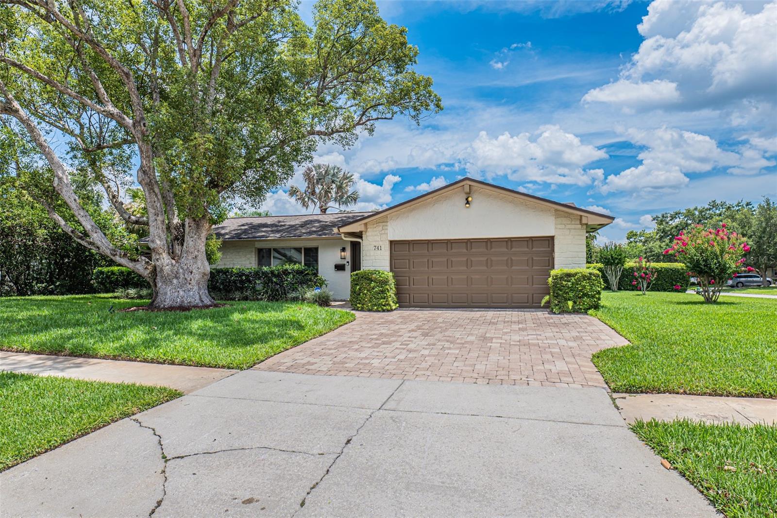 Welcome to 741 Brookside Road in the heart of Maitland! This beautifully updated 4-bedroom, 2-bath pool home offers the perfect blend of modern upgrades, spacious living, and an unbeatable location. No expense was spared during the home's extensive renovations, creating a truly move-in-ready property that combines quality craftsmanship with timeless style.

The recently remodeled kitchen is a true showpiece, featuring solid wood cabinetry, elegant Taj Majal granite countertops, upgraded appliances, and abundant workspace for cooking and entertaining. Recent improvements throughout the home include fresh interior paint, a newly renovated guest bathroom, updated plumbing, and a new roof installed in 2024, providing peace of mind for years to come.

At the heart of the home is an enormous Florida Room, offering exceptional space for gathering with family and friends while overlooking the tropical backyard retreat. Step outside to your private oasis, complete with a sparkling pool and fountain surrounded by lush landscaping that creates a serene, resort-style atmosphere.

Situated on a large fenced corner lot with no HOA, this property offers both privacy and freedom. Its fantastic Maitland location places you just minutes from shopping, dining, parks, and major roadways, making everyday living both convenient and enjoyable.

You will be hard-pressed to find another property in this location and price range that offers this level of attention to detail, quality of construction, and thoughtful upgrades throughout. Every improvement has been carefully selected to create a home that is as functional as it is beautiful.

Move-in ready and loaded with updates, this rare opportunity combines comfort, style, and outdoor living in one exceptional package. Schedule your private showing today and discover everything this beautiful Maitland home has to offer!

Square footage includes Florida Room of 336 square feet not included on tax records.