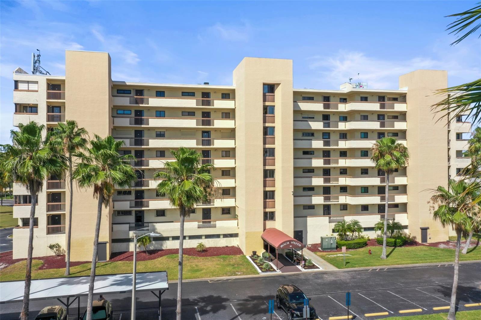 Water views greet you from nearly every window in this corner-unit Boca Vista condo, offering a rare combination of space and light rarely found elsewhere in the building. Two private balconies, front and rear, frame sweeping Gulf and Intracoastal views, while a bay window in the dining room and an additional window in the kitchen fill the home with natural light throughout the day. Sliding glass doors in the great room, breakfast area, and primary bedroom open directly onto the balconies, blurring the line between indoor and outdoor living.
The building's three acres of park-like, tropically landscaped grounds include a large heated pool and spa, a clubhouse, and tennis courts, with Madeira Beach's white sand shoreline, restaurants, and shopping just minutes away.