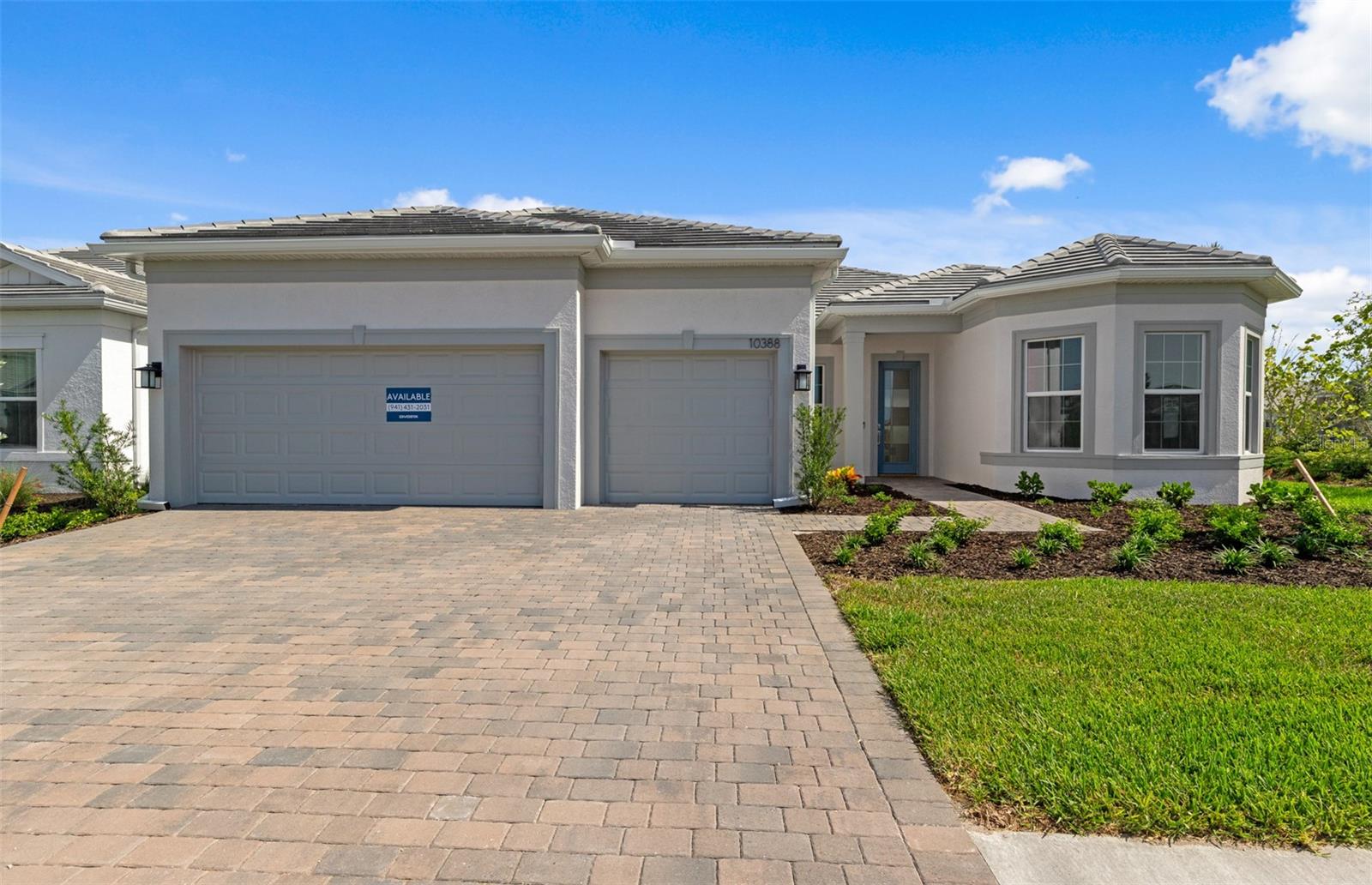 The amenities feature 21 sports courts including pickleball, tennis and bocce ball, a resort style pool with a
beach entry and attached lap pool with multiple swim lanes, boardwalk with a kayak launch, memorial garden community garden, dog park, miles of trails, gated entry with guard, second gate to Manasota Beach Road, futime activity director, and an 11,000 sq ft fitness center featuring a cafe and bar and grille. Tiki Bar is open a indoor formal restaurant to open in the next 6 months