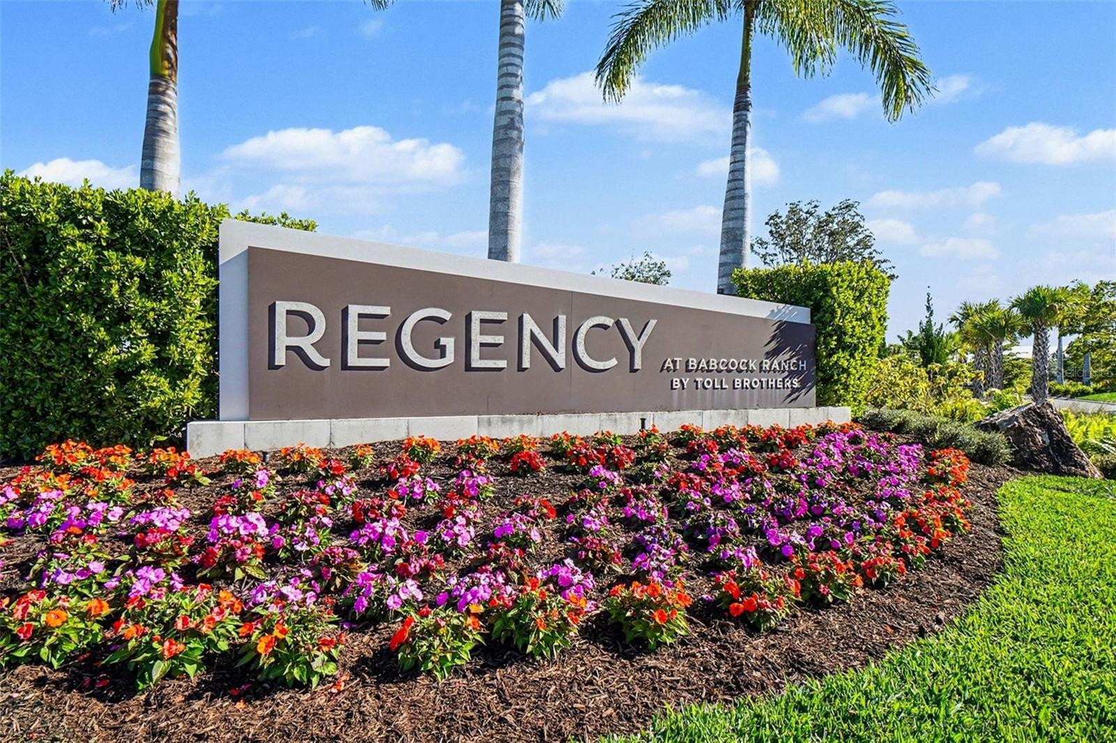 REGENCY/BABCOCK RANCH - Residential Lease