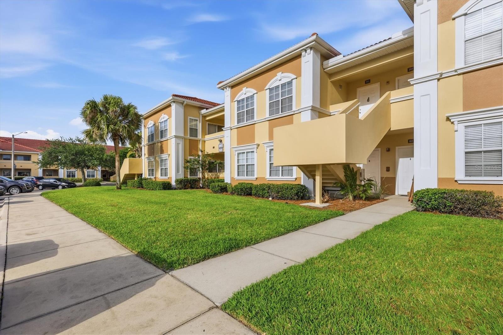 LIGHT, BRIGHT AND SPACIOUS 1 BEDROOM 1 BATHROOM 2ND FLOOR CONDO LOCATED IN THE HIGHLY SOUGHT AFTER VILLAGIO CONDOMINIUMS COMMUNITY. This unit has everything you have been looking for. When you walk in you will love the way that the updated vinyl flooring that goes through out the entire living space, high tray ceilings in the living and dining rooms and open floor plan give this home a clean and open feel. The sliding glass doors located in the living room lead out to your private covered porch. The kitchen features tons of cabinet and counter space along with a breakfast bar that looks over the living space. The primary bedroom has plenty of room for a king size bedroom set and a large walk-in closet. The bathroom come with a tub/shower combo and two separate entrances, one in the master and one in the hallway for your guest. The laundry room is also located in the hallway for your convenience. The best part about this unit is the bonus storage/office space. This unit is nestled within the gated Villagio condominium association, minutes away from downtown Sarasota, shopping, tons of restaurants and the beautiful Sarasota beaches, with easy access to 301, I75 and public transportation. Community amenities include a heated resort-style pool, tennis court, playground and gym. Call for you private showing today.