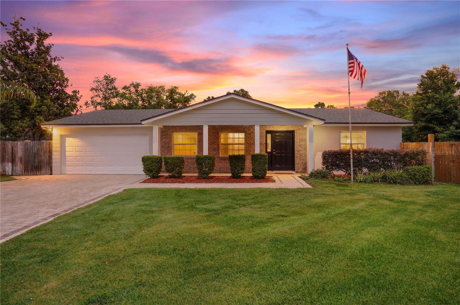 Welcome to 110 Devon Court in Wekiva Hunt Club, where a quiet cul-de-sac setting, flexible floor plan, and nearly half-acre homesite create the perfect combination of comfort, convenience, and future potential. This beautifully maintained 3-bedroom, 2-bath residence offers an inviting layout designed for both everyday living and entertaining. Inside, you'll find two spacious living areas, a formal dining room, and a bright kitchen that flows into an oversized breakfast room, providing exceptional flexibility and exciting possibilities for future kitchen expansion. The primary suite has been thoughtfully updated with a beautifully remodeled en-suite bath completed in 2023, creating a comfortable private retreat. Newer French doors with built-in blinds enhance both style and functionality while opening to a large covered and screened porch, perfect for enjoying Florida's outdoor lifestyle year-round. Beyond the porch, the expansive backyard offers endless opportunities. At just under half an acre, there is ample room to add a pool, outdoor living space, garden, or recreation area tailored to your vision. Additional highlights include a huge interior laundry and utility room with abundant storage and space for additional refrigeration, making everyday organization easy.  This home is spotless, move-in-ready feel. Significant improvements provide peace of mind for years to come, including a new roof in 2021, windows and doors in 2020, paver driveway in 2020, 8-zone sprinkler system in 2020, HVAC system in 2023, remodeled primary bathroom in 2023, and updated electrical panel in 2021. Located within the highly sought-after Wekiva Hunt Club community and just blocks from Wekiva Elementary, parks, and recreational amenities, this 3-bed home in Longwood offers an exceptional opportunity to enjoy a well-cared-for property in one of the area's most established and desirable neighborhoods. Fresh, clean, updated, and exceptionally maintained, this home is ready for its next owner to move in and enjoy from day one.  Beyond the home itself, the location delivers a lifestyle that’s hard to match, with close proximity to Wekiva Springs State Park, Wekiva Island, and Wekiva Golf Club, along with access to miles of walking and biking trails, parks, and community amenities. You’re also conveniently located just minutes from shopping, dining, and major roadways, with easy access to Downtown Orlando and the airport. Homes in Wekiva offering this combination of space, outdoor living, and location are always in demand, especially for buyers looking to enjoy both privacy and community in one of Central Florida’s most established neighborhoods. If you’ve been searching for a home in Longwood that delivers lifestyle, value, and long-term appeal, this is one you won’t want to miss.