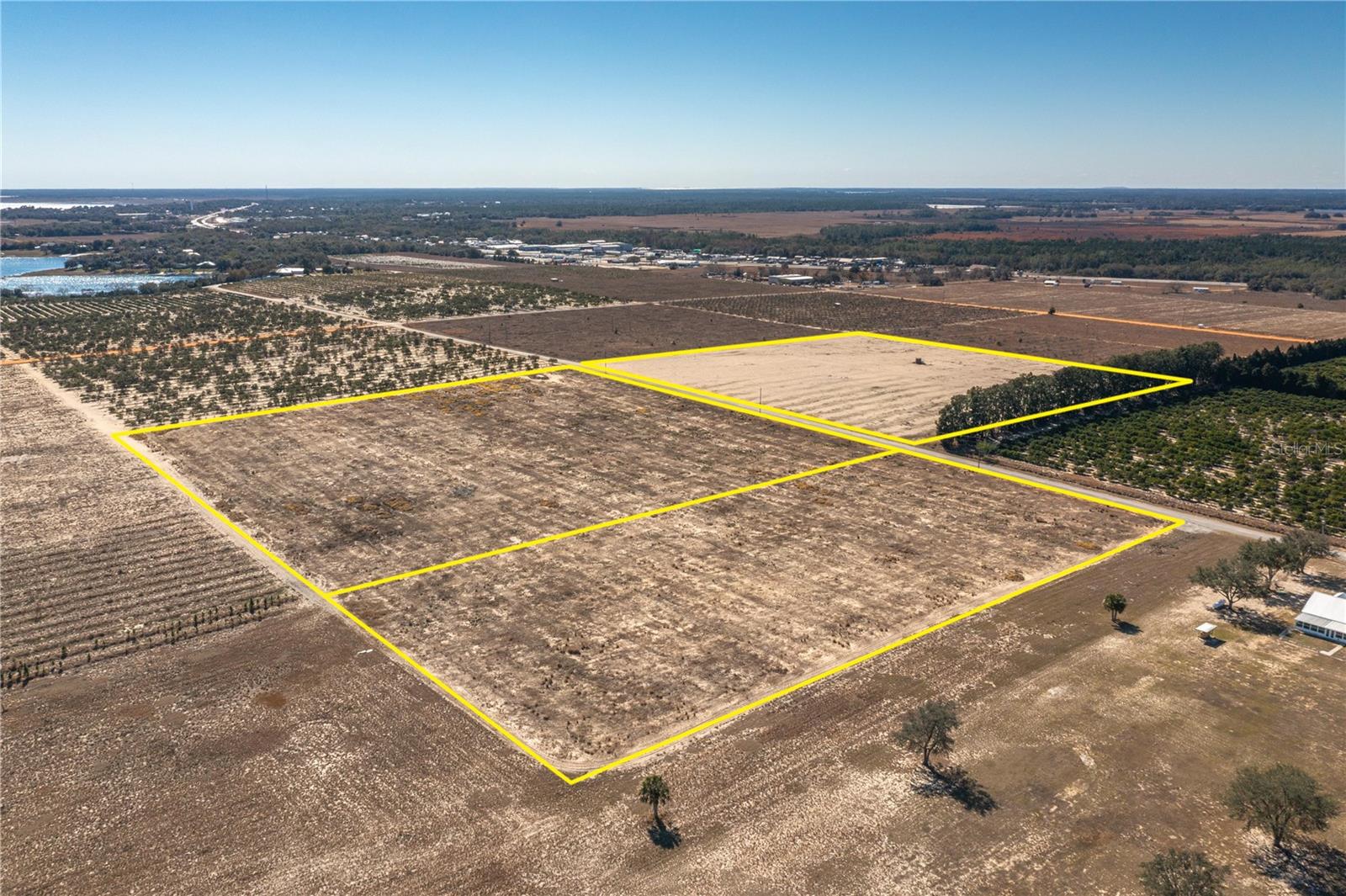 THIS SITE FEATURES 24.82 ACRES with the potential for residential development. The acreage comprises three parcels fronting Townsend Road. The property was a former citrus grove with a Well and pump house on the west parcel. Convenient location to all shopping, restaurants, schools, medical facilities, etc. Situated in the heart of Florida, this location offers major thoroughfares to travel throughout the state, offering easy access to US Hwy 27 for North-South travel and SR-Hwy 60 for East-West travel. Drive by to view this property and make a call to discuss your offer!