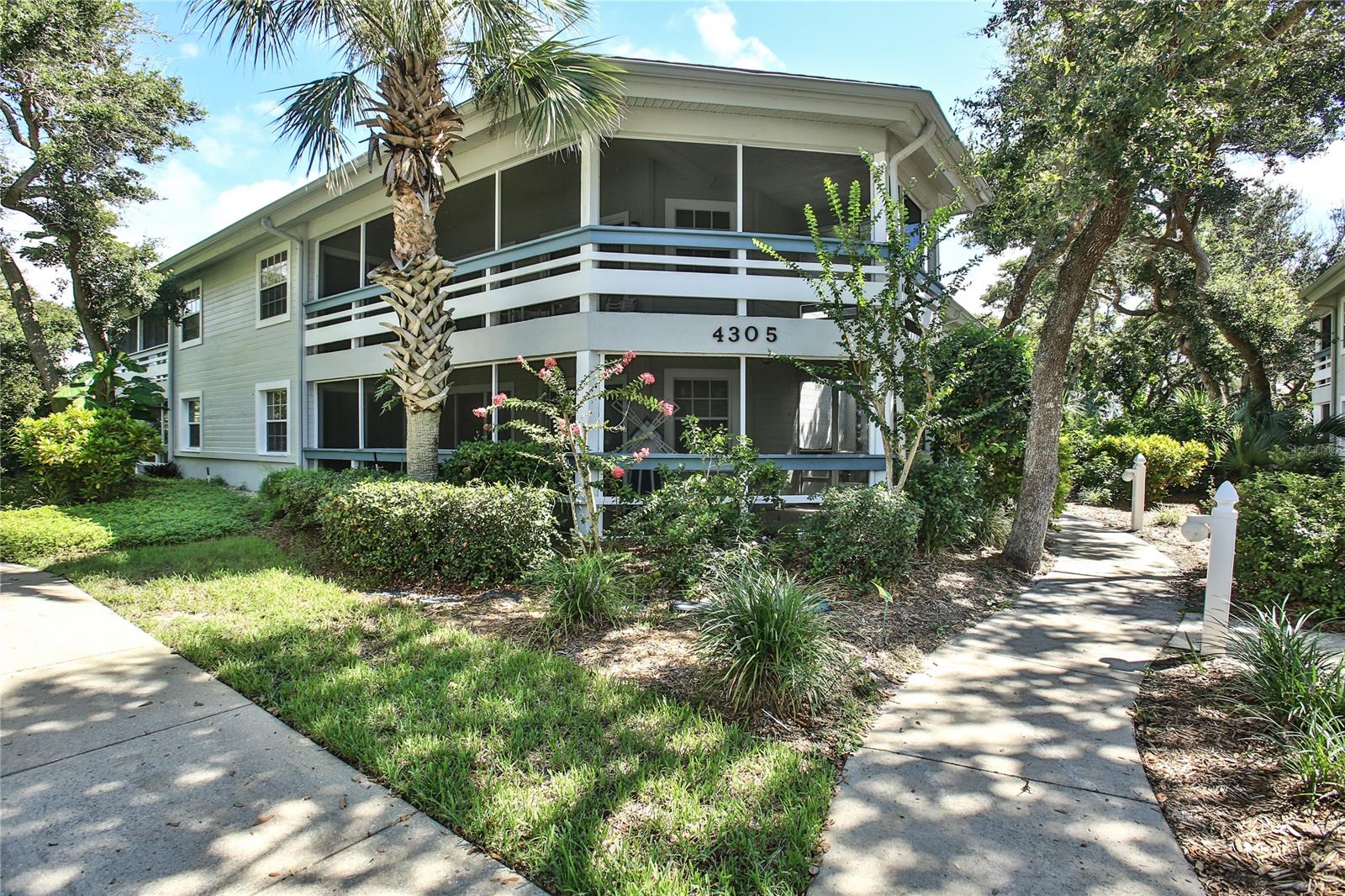 Opportunity Knocks... So Open the Door and Come on In! This Exceptional Sea Woods Veranda features 2 Master Suites on the main floor plus a loft bedroom upstairs. This amazing Veranda is decorated in a cheerful beach decor' and  it is in maintained to perfection! It is situated in an excellent location...right  at one of three Easy Beach Assess Points leading to New Smyrna Famous Car Free Beach! This Veranda is simply beautiful, well equipped and spacious! It has most everything one would need for a perfect home at the beach! This "BEACH TREE HOUSE" is located in the highly sought after beach side community named "Sea Woods". It features an open floor plan with high vaulted ceilings plus a large screened in Lanai that stretches from the Master Bedroom, across the living room and onto the guest suite! It is nestled up in the Scrub Oak Trees facing East towards the Atlantic Ocean. It has breathe taking views & it is in a wonderful place to relax and call "home". Sea Woods is a wonderful 53 acres beach side community. Sea woods has a natural wooded landscape with Old Florida Scrub Oaks, Palm Trees, lush foliage, hammocks and dunes. This Veranda is located close to the heated pool, club house, exercise room, bike & walking paths plus tennis, shuffle board & pickle ball courts! Most of all...Sea Woods has lots of nice, friendly people! ;LocationDescription: Condo ;CleaningFee: 250