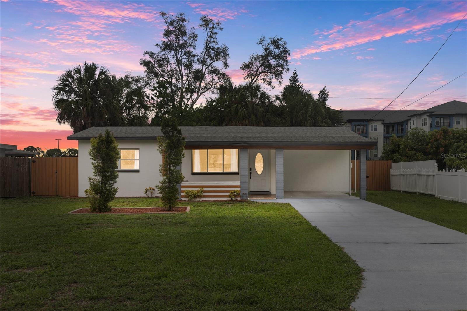 Welcome to 9581 49th Way N—where modern updates meet Florida living! This beautifully renovated 2-bedroom, 1-bath home is truly move-in ready and offers the perfect opportunity for first-time buyers, seasonal residents, downsizers, or investors.
Step inside to an inviting open floor plan featuring stylish porcelain tile flooring, abundant natural light, and a stunning kitchen designed to impress. Remodeled in 2021, the kitchen showcases white cabinetry, elegant Italian quartz countertops, a glass tile backsplash, upgraded sink and faucet, garbage disposal, and a complete suite of stainless appliances.
The extensive improvements provide peace of mind for years to come. Major updates completed in 2020 include a new roof, HVAC system, complete electrical rewire, electrical panel, water heater, updated plumbing, and a beautifully remodeled bathroom. Additional enhancements include new interior and exterior doors, closets, skylights, ceiling fans, attic insulation, fresh interior and exterior texture and paint, and recent HVAC servicing.
Outside, you'll enjoy a private, fully fenced backyard designed for entertaining, complete with a spacious covered patio, paver seating area, and an outdoor sink that's perfect for weekend cookouts and family gatherings. An added bonus is the existing concrete slab with new plumbing already in place, offering outstanding potential for RV parking, a workshop, storage building, or future expansion.
Conveniently located in the heart of Pinellas Park, this home is just minutes from vibrant downtown St. Petersburg, award-winning Gulf beaches, shopping, dining, parks, and Tampa International Airport, with quick access to US-19, I-275, and the Gandy Bridge for an easy commute.
Homes with this level of renovation and attention to detail rarely become available. Schedule your private showing today and discover everything this exceptional home has to offer.
