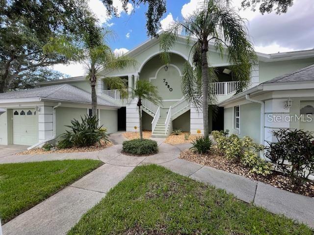 Welcome to Pinehurst at Palm Aire, This immaculate  ground floor end unit that shows like a model! You'll enjoy the open light and bright feeling of this Split Plan bedrooms. Large windows and sliding glass doors make this a light, bright, airy space. Enjoy the privacy of the lush preserve behind the unit while sitting on your screened in lanai, accessible from both the living room and master bedroom. The UPDATED KITCHEN offers ample cabinets and counter space featuring newer granite counter tops and a breakfast bar that opens to the great room. The OPEN CONCEPT features tile flooring throughout the unit in the great room, dining room, kitchen, bedrooms, bathrooms and laundry room. UPDATED BATHROOMS with new countertops, In addition the unit features newer ceiling fans and A/C 2017, ROOF replacement 2016 by the condominium association. The Master suite features a large walk-in closet and private master bath with walk-in shower. A large second bedroom accommodates guests well with close proximity to the second full bath featuring a newer vanity with stone counter top and full sized tub. The separate laundry room includes washer/dryer, storage area, and water heater, has tile flooring and is brightened by a window. Your one car GARAGE houses your vehicle and plenty of storage. With only a short walking distance to the community pool, tennis and great walking areas. this Pinehurst condo is also ideally located with a short drive to SRQ International Airport, RSW,PGD, TPA airports an hour away. Some of the best shopping and restaurants are just minutes away. The UTC Mall. Convenient to all the area has, downtown Sarasota or Lakewood Ranch, the Gulf beaches 20-25 mins and easy access to the interstate. You can join nearby Palm Aire Country Club, a full-service country club featuring 36 hole year-round golf, dining, tennis, pickleball, water aerobics, and various social activities and events.