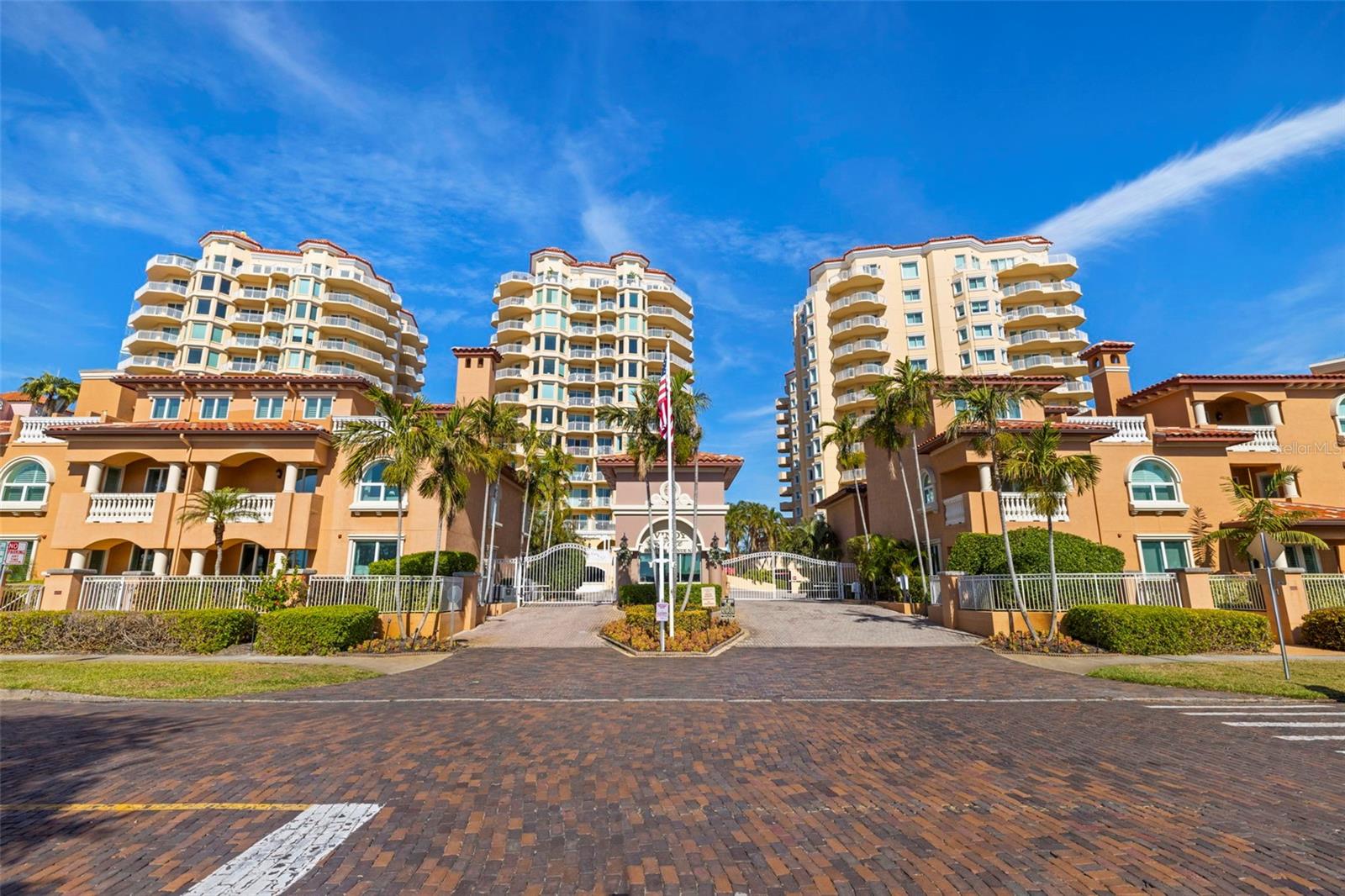 Immerse yourself in sky luxury living with access to resort-style amenities and be surrounded by city life, culture, and natural beauty. This splendid condo is located on the sixth floor and offers breathtaking waterfront views of the bay and downtown St. Petersburg's formidable skyline.

A few highlights within minutes include the Museum of Fine Arts, Salvador Dali Museum, Chihuly Collection, theater, art galleries, concerts, restaurants, active nightlife, shopping, and quaint sidewalk cafes and boutiques.

A staffed 24-hour guard gate welcomes your visitors, providing an extra level of security for your family and friends. This residence offers 3,000 SF, three Bedrooms, a family room, 2.5 Bathrooms, a laundry room, and two assigned parking spots.

It has a dedicated foyer as you arrive from the private elevator and double-door entrance, which welcomes you to a beautiful living room and social areas with striking views of the bay. Enjoy tons of natural light and the glow of daylight through bay windows and massive sliding doors. From almost every room, you can access wonderful terraces, where you can take in the panoramic views of downtown, the pier, and Vinoy Park.

In its gourmet kitchen, you will find a blend of luxury and sensible function, where entertaining is a breeze. It features a center island, granite countertops, GE stainless steel appliances, a spacious pantry, and a comfortable breakfast nook with a gorgeous view.

An exceptionally large owner's retreat with its own terrace boasts a luxurious bathroom with his/her vanities, garden tub, separate shower stall, ample cabinetry, and an oversized built-in walk-in closet with his/her sections.

The secondary bedrooms are tastefully appointed and connected through a Jack and Jill bathroom.

A fully equipped laundry room and well-thought-out family room with a workstation are also included.

Gleaming hardwood floors and upgraded tile floors, new carpet in bedrooms, closets galore, additional storage, and parking for guests.

The resort-style amenities include two pool decks, each with a heated pool and spa; the larger pool deck has an outdoor kitchen with two grills, a sink, a fridge, and an ice machine, plus several pergolas. Additionally, there are social/event rooms in Tower 2, plus a billiard room and a fitness center in Tower 3.

The Vinoy Place Condos provide easy access to I-275 and Tampa International Airport.