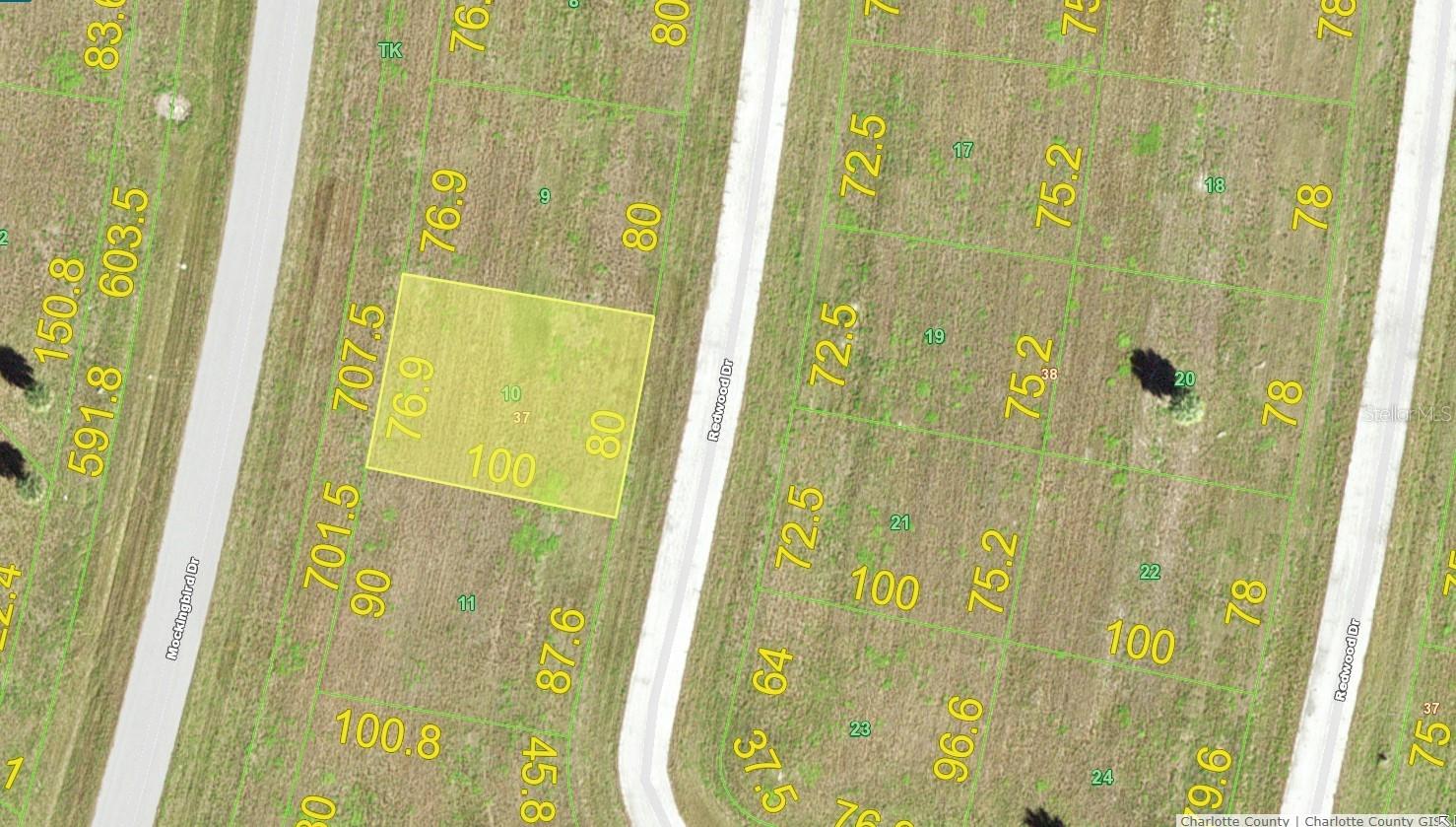ROTONDA MEADOWS! CITY WATER AND SEWER AVAILABLE!! No CDDs! Deed restricted community with super low HOA fees. Not in a zone requiring scrub jay mitigation per the county website 07/17/23 - please reconfirm during due diligence. Conveniently located to shopping, dining, banking and all that sunny Port Charlotte has to offer. 15.2 MILES TO THE ENGLEWOOD BEACH!! New construction is everywhere you look and you can be part of the action. Information about local builders is available upon request. Also great for self directed IRAs, 401Ks and other investment portfolios.