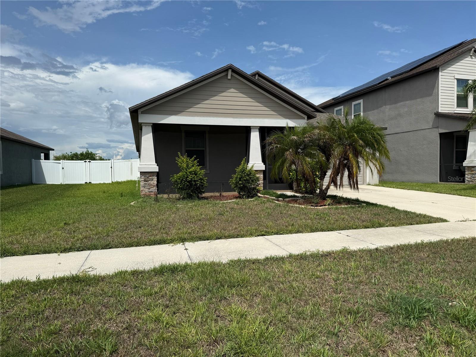 Short Sale. Located in a desirable community, this 4-bedroom, 3-bath home built by Lennar in 2019 offers a functional floor plan designed for comfortable everyday living. The home features spacious living areas, a modern layout, and a private pool overlooking a fenced backyard.

Based on available information, the property appears to require primarily cosmetic improvements and landscaping maintenance, providing an opportunity for buyers to personalize the home to their preferences without undertaking a major renovation. Buyers are encouraged to conduct their own inspections to verify condition and functionality of all systems and improvements.

Outdoor features include a fenced yard, private pool, and ample space for entertaining, pets, or recreation. The home's newer construction offers the benefits of a modern design and contemporary building standards.

Conveniently located near shopping, dining, schools, and major transportation routes, this property offers both accessibility and lifestyle appeal.

Buyers should verify all information.

Agents: Please review all private remarks prior to scheduling a showing.