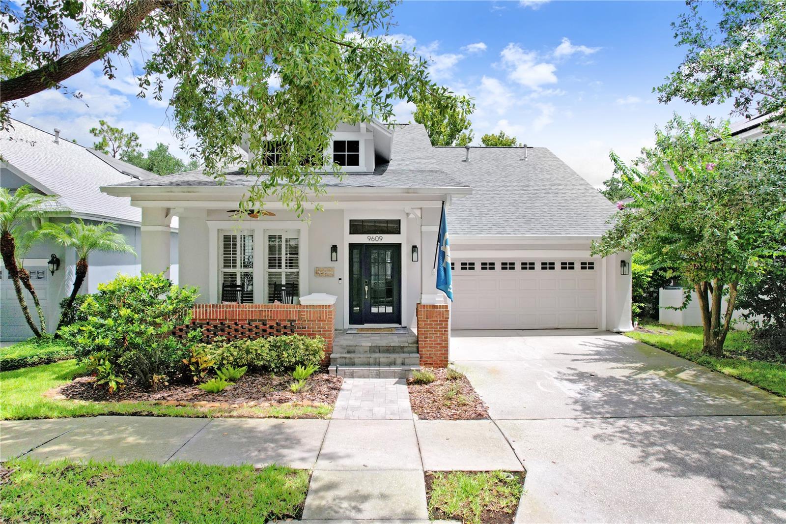This 2472 square foot single family home is located in the desirable West Park Village of Westchase. The interior opens directly into a combined living and dining room layout at the front of the house. The open kitchen sets up next to the family room to maintain a connected floorplan. A central bonus room sits positioned between the secondary bedrooms to offer another living space. The primary bathroom was completely updated this year with custom cabinets, new plumbing, high end fixtures, a freestanding tub, and a glass walk in shower. Major infrastructure updates protect your bottom line from immediate capital expenses. The shingle roof was replaced in 2022. The air conditioning system received a new compressor in 2025. The water heater, property fence, front gutters, and an engineered drainage system on the east side were all installed in 2025. A whole home water filtration system, a water softener, a backyard storage shed, and new professional landscaping were completed in 2026. Outdoor living space includes an in ground pool with a 2019 pump and a 2020 heater, wrapped in 2020 pavers and low maintenance 2022 artificial turf. The location provides direct walkability to local retail and dining spots. You're a short walk from World of Beer, Shindigs, Talkin' Tacos, MEMO Italian, Repeal 18, Whits Frozen Custard, and Irish 31.