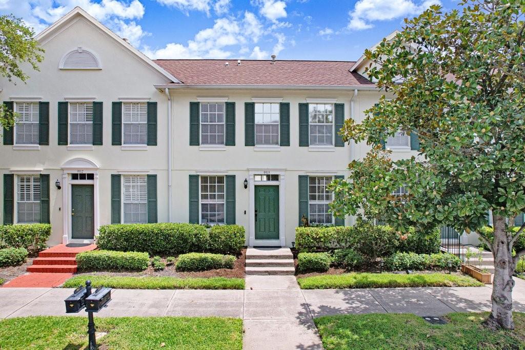 Office exclusive. Welcome to maintenance-free living in the heart of Westchase! This beautifully updated 2-bedroom, 2.5-bathroom townhome with a detached 2-car garage offers the perfect combination of modern finishes, functional living spaces, and an unbeatable location in the highly sought-after West Park Village in Westchase. Step inside to discover an inviting open-concept floor plan featuring wood-look tile flooring throughout the main level. The beautifully updated kitchen is the centerpiece of the home, showcasing quartz countertops with a matching backsplash, crisp white cabinetry, pantry storage, a large stainless steel sink, stainless steel appliances, and a generous dinette area for casual dining. The kitchen seamlessly opens to the dining area and inviting living room, creating the perfect layout for entertaining. The living room is highlighted by a striking floor-to-ceiling stone accent wall and sliding glass doors that lead to your own private courtyard. A convenient laundry pantry and an updated half bath with a quartz vanity complete the main level. Upstairs, both bedrooms feature vaulted ceilings, creating an open and airy feel. The primary suite is filled with natural light and offers a large walk-in closet, linen closet, and an ensuite bathroom featuring dual quartz vanities and a tub/shower combination with glass doors. The secondary bedroom also enjoys its own private ensuite bathroom with a quartz vanity, tub/shower combination, and a stylish accent wall, making it ideal for guests, family, or a home office. Step outside to the private courtyard, where a shade sail, café string lights, and an updated French drain system with decorative rock create an inviting outdoor retreat for grilling, relaxing, or enjoying your morning coffee before accessing the detached two-car garage. Residents enjoy maintenance-free living with the HOA providing exterior painting, roof replacement, landscaping, and sprinkler maintenance, along with access to Westchase's outstanding amenities. The community offers two Swim & Tennis Centers, tennis and pickleball courts, basketball courts, playgrounds, parks, sports fields, miles of walking trails, and two vibrant Town Centers featuring popular restaurants, coffee shops, boutiques, and year-round community events. Conveniently located just minutes from top-rated schools, Tampa International Airport, Downtown Tampa, International Plaza, the Veterans Expressway, and the beautiful Gulf beaches, this move-in-ready home offers the perfect blend of low-maintenance living, thoughtful updates, and the exceptional urban lifestyle that has made Westchase one of Tampa's most desirable communities. Don't miss your opportunity to call this beautiful townhome home!