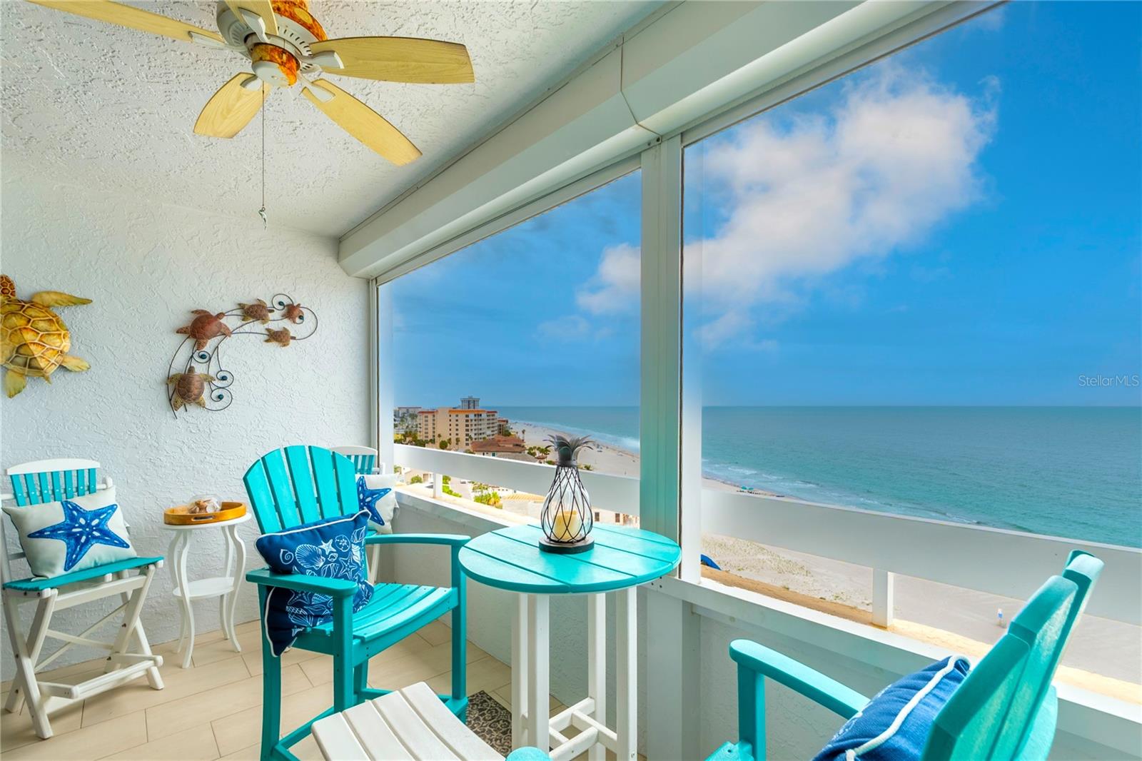 Experience your vacation in this breathtaking, unobstructed Gulf-front and Intracoastal views from this beautifully updated and fully furnished 11th-floor coastal retreat in the highly sought-after Redington Towers community. This 2-bedroom, 2-bath, 1,165 sq ft residence offers an open, light-filled layout with a spacious living/dining area that flows seamlessly onto an expansive private balcony—perfect for sunrise coffee or sunset unwinding over the water. 
The condo comes turnkey furnished, down to dishware and linens, making it ideal as a vacation getaway Recent updates include a 2023 hot water heater and hurricane shutters for added peace of mind. 
The gated, guard-secured community offers resort-style amenities: a large beachfront heated pool, private beach access, clubhouse, fitness center, library, card rooms, billiards, EV charging stations, BBQ area, and beautifully maintained grounds. Exterior painting and balcony/walkway waterproofing were completed in May 2025. 
A reserved covered parking space, on-floor laundry access, and proximity to restaurants, shops, parks, and entertainment make this a premier Gulf-coast vacation. Minimum 30-day rental. Sorry no pets. The rental rates are as follows: $4,500/month - June through August, $5,500/month September through December and $7,000/month January through April 2027. Please call for availability.