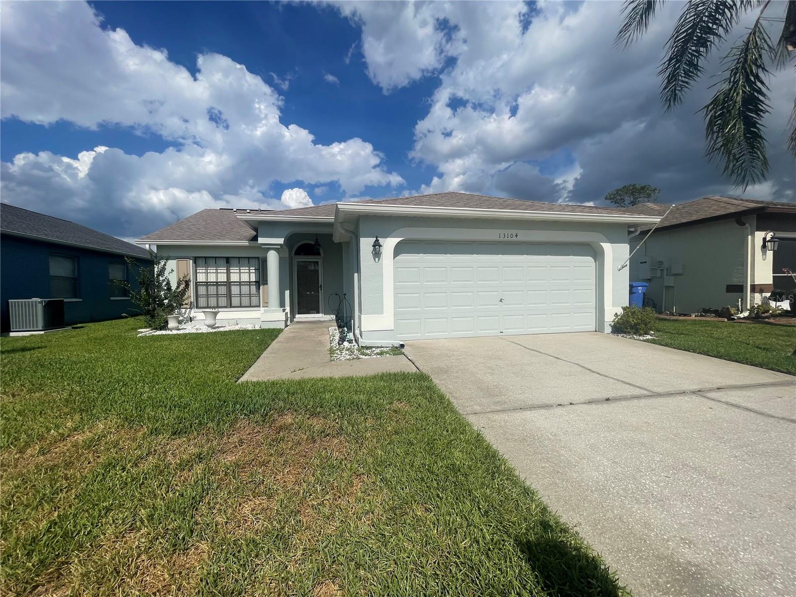 Great home located in the desirable 55+ community of Summerfield in Riverview. On a quiet cul-de-sac, this move-in ready residence features soaring vaulted ceilings, wood-look flooring throughout the house to include bedrooms and closets, spacious living and dining spaces, and a functional floor plan designed for everyday living and entertaining. The kitchen offers ample cabinetry, generous counter space, a breakfast nook.  The primary suite provides a private retreat with an en-suite bathroom, while additional bedrooms for guests, hobbies, or a home office. Bathrooms have been updated, and the home has been well maintained. Outside, enjoy a newer lanai (2023) and the privacy of a cul-de-sac setting. Residents enjoy the benefits of an active 55+ lifestyle with convenient access to shopping, dining, golf, medical facilities, I-75, and the Selmon Expressway for an easy commute to Tampa and surrounding areas. Whether you're looking for a full-time residence or seasonal Florida retreat, this home offers low-maintenance living in a welcoming and established community.