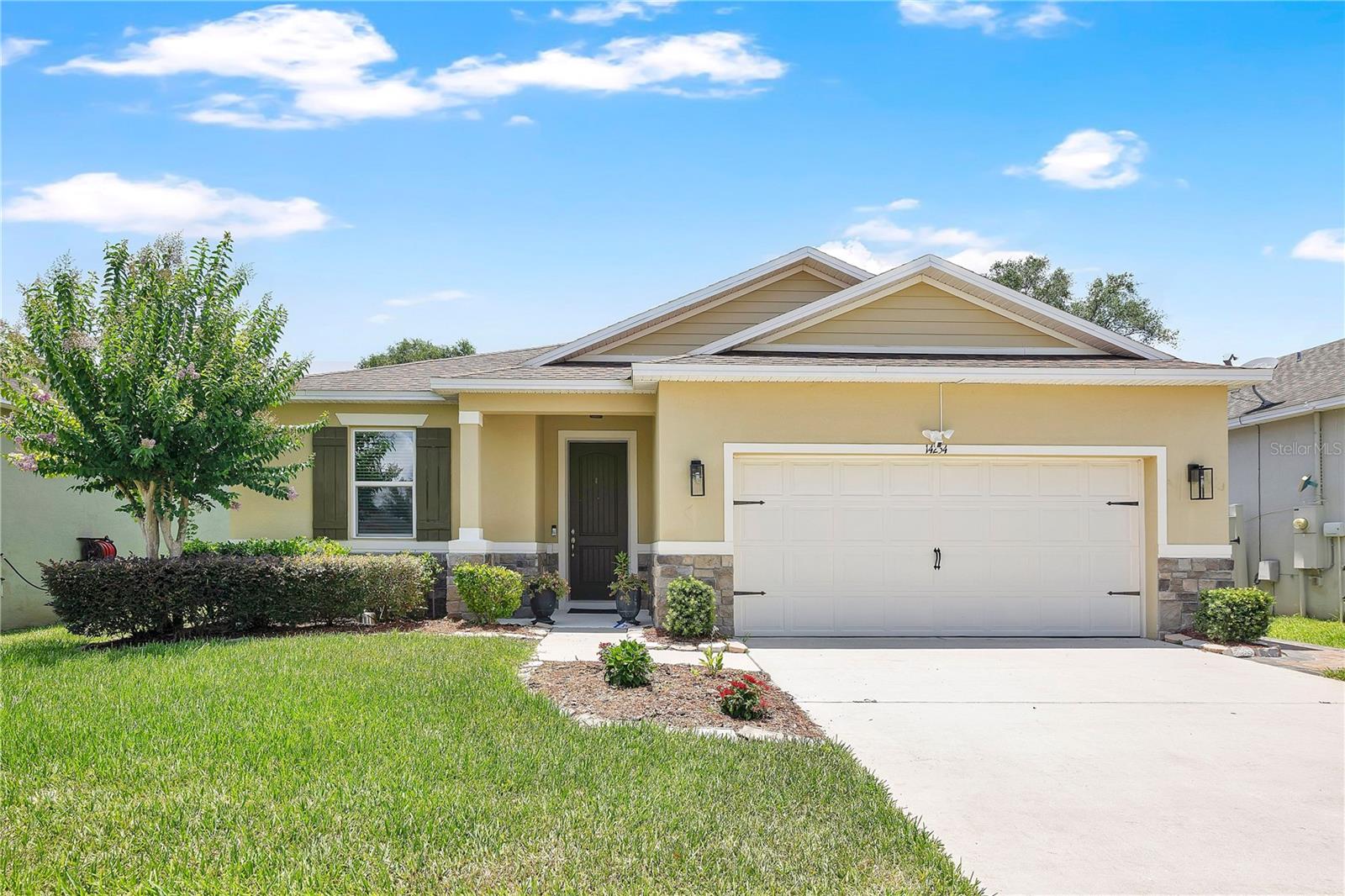 Nestled within the desirable Creekstone community of Orlando, this 4-bedroom, 2-bathroom home offers a spacious open-concept layout, beautiful water views, and a peaceful setting with no rear neighbors. Step inside to find a bright and inviting floor plan featuring a formal dining area, expansive living room, and a well-appointed kitchen designed for both everyday living and entertaining. The kitchen boasts abundant cabinet and counter space, stainless steel appliances, built-in oven and microwave, and a large center island overlooking the main living areas.

The primary suite serves as a private retreat, complete with tranquil water views, a spacious walk-in closet, and an attached bathroom featuring dual vanities, granite countertops, and a large walk-in shower. The remaining bedrooms are similar in size and layout, offering plenty of natural light and flexibility for family, guests, or a home office.

Venture outside to the covered and screened lanai, where you can relax and enjoy peaceful pond views and the beauty of the natural surroundings. The spacious backyard provides plenty of room to enjoy Florida living while taking advantage of the serene waterfront setting.

Residents of Creekstone enjoy access to a variety of community amenities, including a resort-style swimming pool, clubhouse, playground, walking areas, and green spaces that provide opportunities for recreation and gathering with neighbors.

Conveniently located near Lake Nona, Orlando International Airport, major highways, shopping, dining, and everyday conveniences, this Creekstone home offers the perfect combination of comfort, functionality, community amenities, and location.