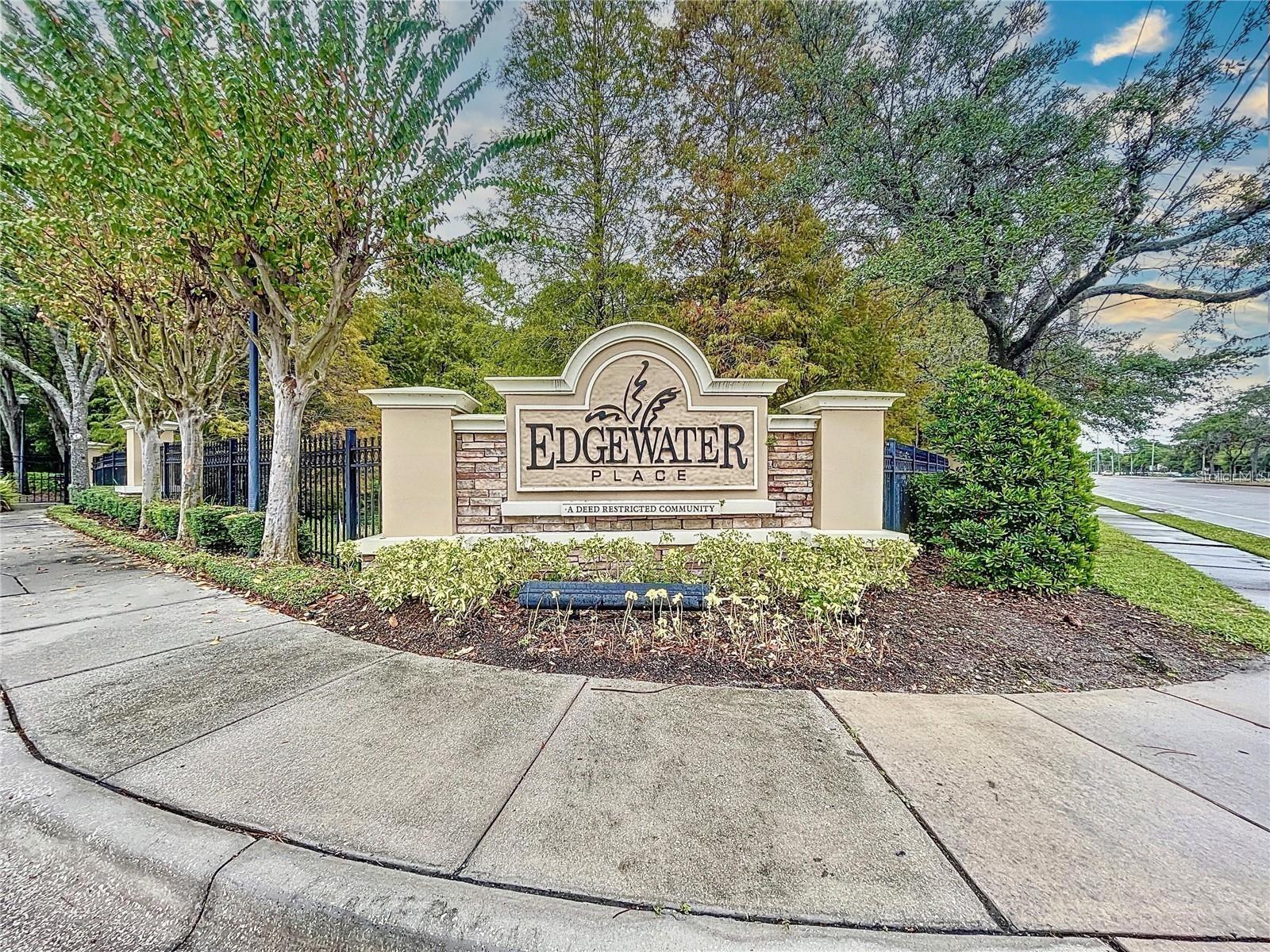 EDGEWATER PLACE - Residential Lease