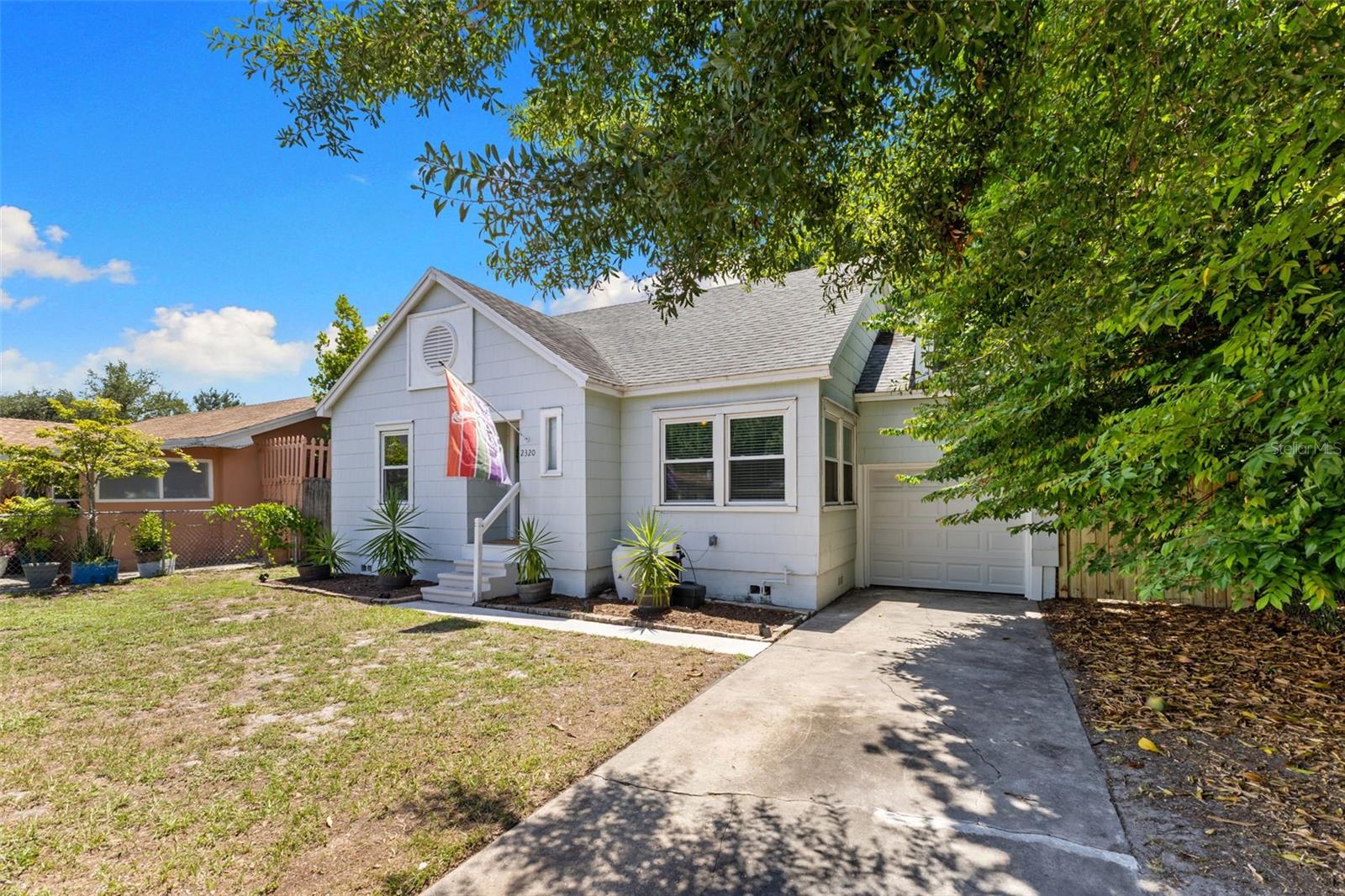 Charming 3-bedroom, 2-bathroom bungalow for sale in St. Petersburg, FL 33704.  A 1946 two-story home in one of St. Pete's most sought-after corridors, blending vintage character with meaningful, well-documented updates. Offering 1,333 heated square feet on a 5,776 sq ft lot, this home sits high and dry in a non-evacuation, Zone X flood zone , no flood insurance required.
Inside, you'll find hardwood and tile flooring throughout the main level, a remodeled kitchen, ceiling fans, and walk-in closets. Recently refinished hardwood floors in the downstairs bedroom and dining area add warmth and shine. The private upstairs primary suite is a true retreat, featuring a spacious layout, walk-in closet, and a large en-suite bath. Downstairs, two additional bedrooms, a separate dining room, and an open, light-filled living room give a flexible space for everyday living and entertaining. Recent capital improvements give buyers real peace of mind: new windows throughout, new front and back doors, updated kitchen and bathroom faucets (correcting prior water pressure), a new water softener, refreshed pantry shelving, new toilets, and a serviced A/C system. Roof (2015) and HVAC (2017) are also in place. Out back, enjoy a fenced backyard with a repaired deck, ideal for weekend BBQs and relaxing evenings.  Recently  repaired soffits, fascia, fencing, and gate. A rare attached garage with alley access, guest parking, and a parking pad round out the exterior.
Location is everything here: walkable to Crescent Lake Park, minutes from vibrant downtown St. Petersburg's restaurants, shops, and waterfront, with quick I-275 access to award-winning Gulf beaches, Tampa, and two international airports (TPA and PIE). Homes in 33704 sell fast ? schedule your private showing today!