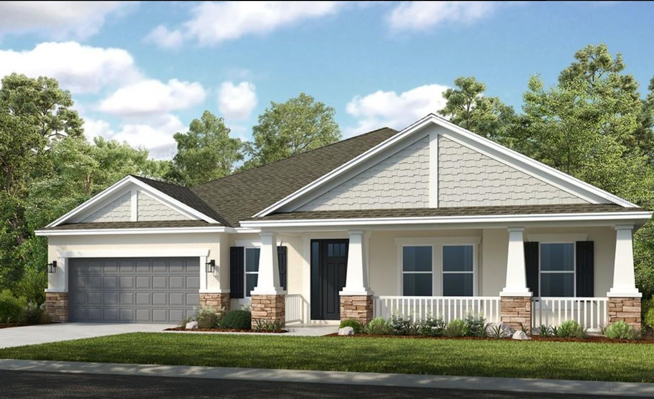 Under Construction. What's Special: Waterfront Home | Lake View | Water View | Boat Access | Media Room. New Construction - October Completion! Built by America's Most Trusted Home Builder. Welcome to the Abaco at 19354 Lochside Lane in Lochside! The elegant foyer leads past a formal dining room and a flexible space that adapts to your needs. Move through the rotunda into an open great room that connects seamlessly to the kitchen with a large island and a casual dining area. Pocket doors open to the lanai with a kitchen rough-in, creating the perfect spot for outdoor living. The primary suite offers a peaceful retreat with a roomy walk-in closet, dual vanities, and a walk-in shower. Three secondary bedrooms, a media room, and plenty of thoughtful details throughout make this home ideal for both everyday comfort and welcoming guests. Planned amenities embrace the lakeside lifestyle, featuring a community boat ramp, viewing dock, pool, cabana, Nature Play Space, and National Wildlife Federation Monarch Butterfly Garden. Additional Highlights Include: tray ceilings, 8' doors, belt drive, keypad, gourmet kitchen, shower at bath 3, dock rough-in, outdoor kitchen rough-in, pocket sliding door at gathering room, floor outlet, rain shower head at primary, Livesmart, upgraded tile throughout, quartz countertops, under cabinet lighting, crown on kitchen cabinets, upgraded cabinets, upgraded sinks, upgraded faucets, interior paint color, blinds, pendant lights, additional lighting, and quartz backsplash in kitchen. Photos are for representative purposes only. MLS#O6382162