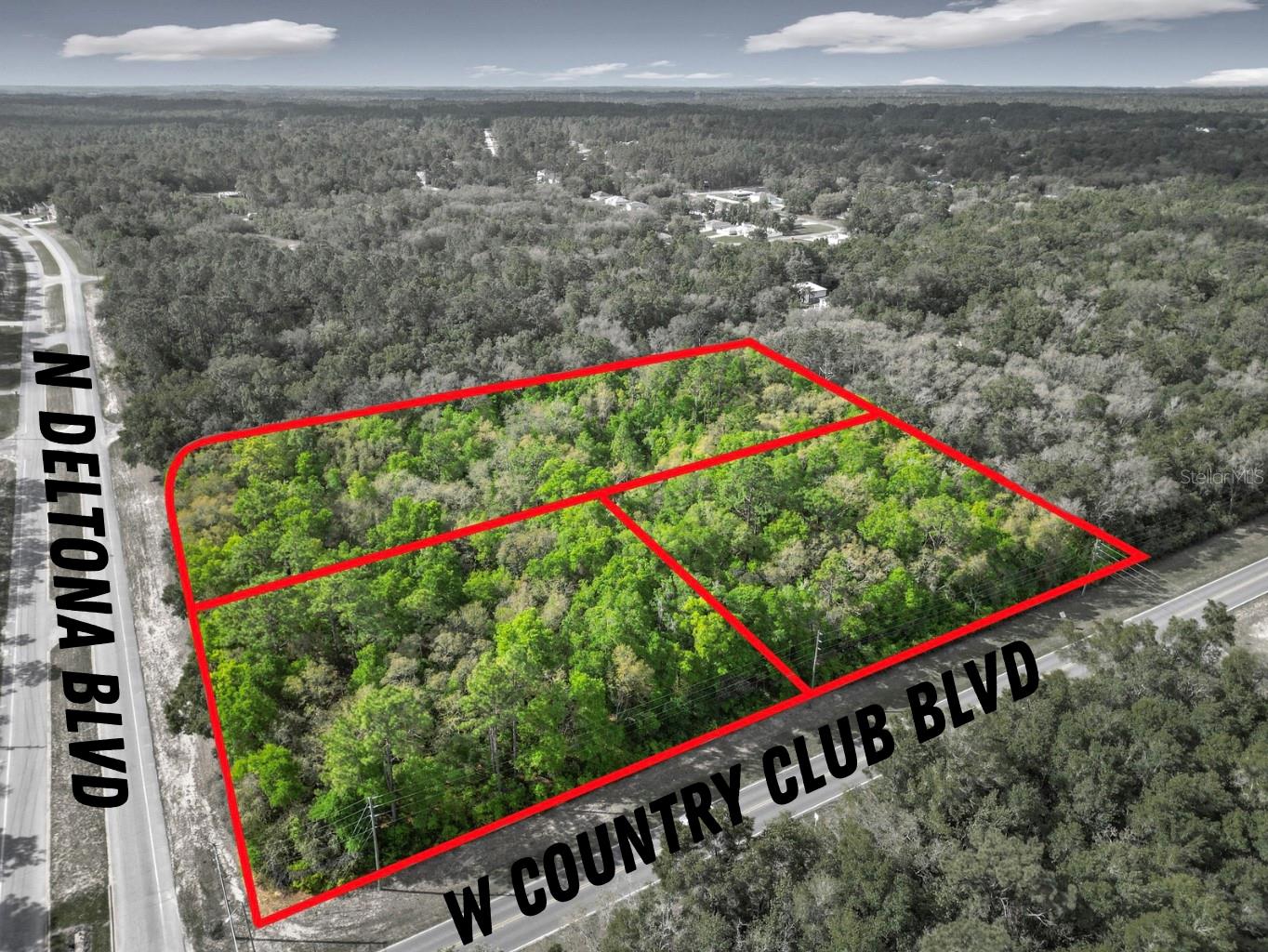 Discover the exceptional opportunity presented by this expansive 5.25-acre lot located on N Deltona Blvd in the charming community of Citrus Springs. Currently zoned for recreational use, this versatile property offers a wide range of possibilities for various activities and can be easily rezoned for medical use, making it an ideal site for a medical facility or office. With its prominent position along a main road, the lot boasts an impressive curb appeal that enhances visibility and accessibility. 

We have the following documents available for review: Boundary Survey, Utility Plan, Landscape Code Plan, Site Plan, Soil Profiles & Permeability Testing, Tree Survey, and plans for a Gymnasium. Don't miss your chance to capitalize on this prime location that combines potential for growth with the beauty of Citrus Springs.