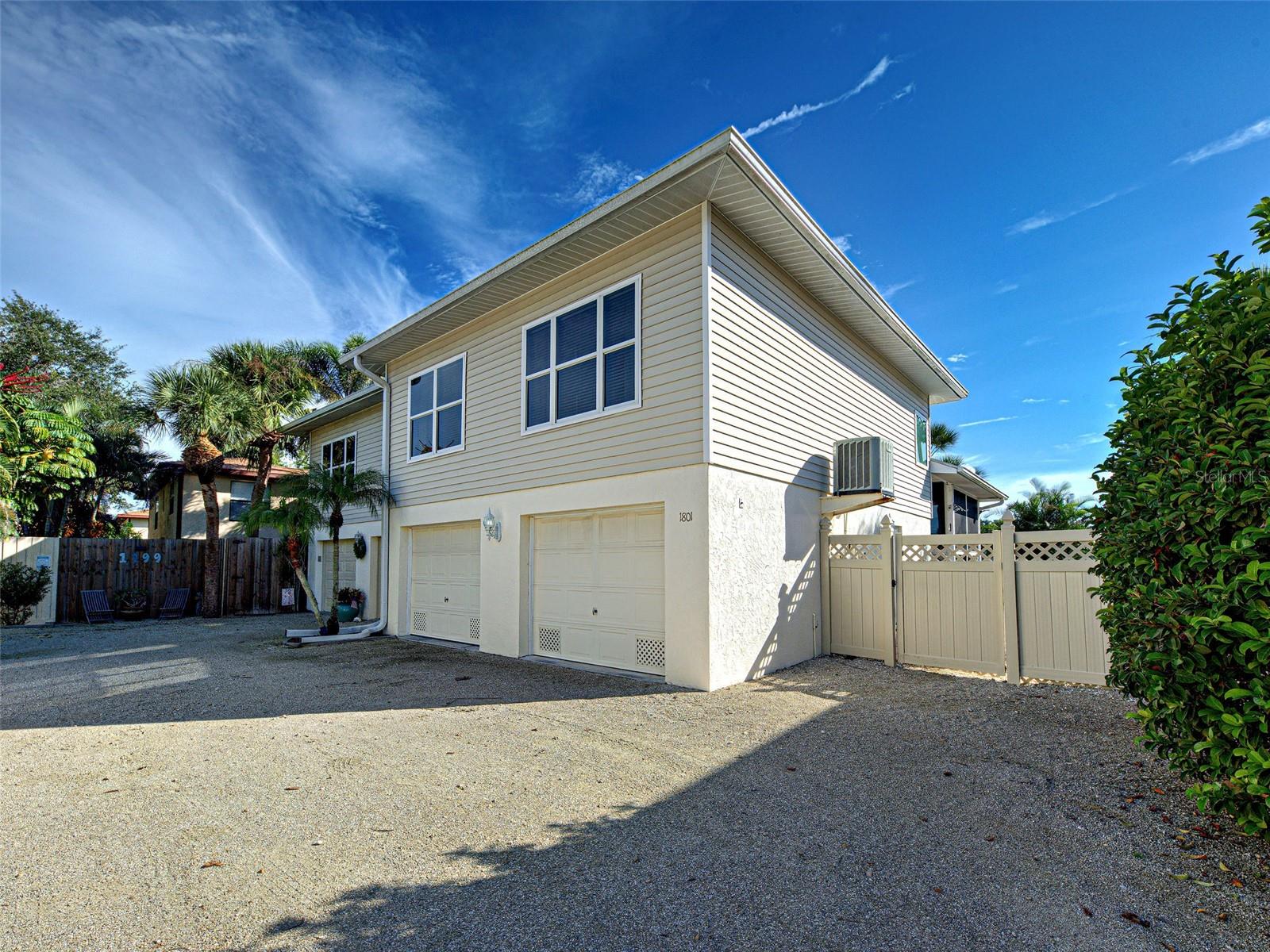 One or more photo(s) has been virtually staged. Light and bright 2-bedroom, 2-bath townhome in the desirable Town-End Shores community of Osprey! This beautifully maintained home features an open-concept first floor with a spacious living room, dining area, and a Florida room with sliding glass doors for added natural light. The gorgeous kitchen boasts granite countertops, perfect for cooking and entertaining. Elegant tray ceilings, crown molding, and 9-foot ceilings enhance the first floor living space. The flooring is a beautiful wood look tile and LVP throughout the home.  Upstairs, you’ll find both bedrooms, including the primary suite with a walk-in closet. As an extra bonus, there is a two-car garage.  There is a community pool where you can enjoy a refreshing swim or relax poolside.  Venture out to nearby Gulf beaches, shopping, dining, Oscar Sherer State Park and the Legacy Trail. Whether you’re looking for a year-round residence or a seasonal retreat, this home is the perfect fit. Don’t miss this opportunity—schedule your showing today!