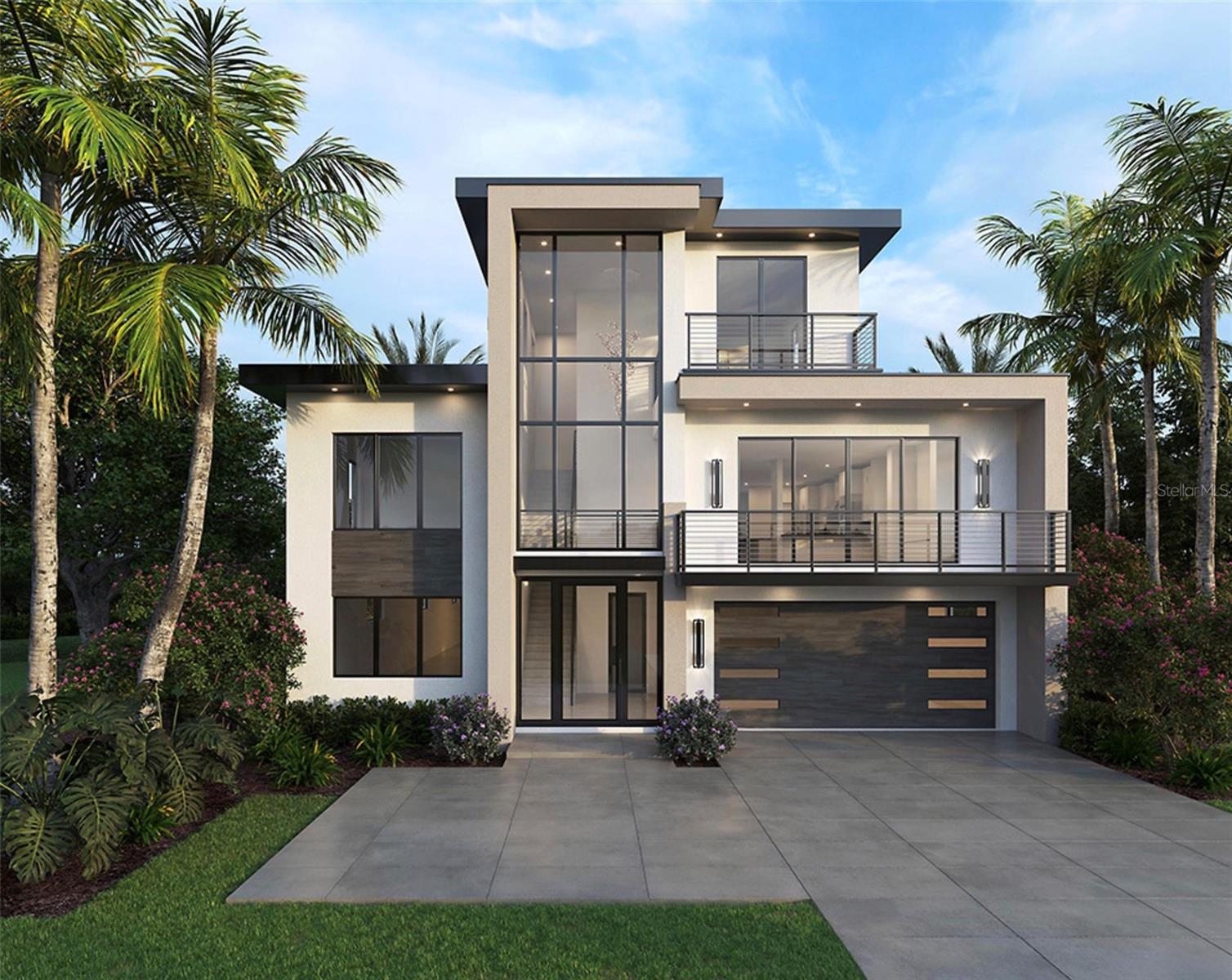 Pre-Construction. To be built. Brought to you by Noah Thomas Builders, introducing an exceptional modern coastal residence, ideally located just moments from St. Armands Circle and Lido Beach. This striking home blends timeless architecture with relaxed coastal elegance, offering a refined lifestyle in one of Sarasota’s most coveted neighborhoods. Thoughtfully crafted for both everyday comfort and upscale entertaining, the residence showcases expansive light-filled interiors, soaring ceilings, and dramatic walls of impact glass that seamlessly connect indoor and outdoor living. At the heart of the home, the gourmet kitchen features an oversized island, custom cabinetry, designer finishes, and a premium appliance package tailored for effortless hosting. The well-appointed floor plan includes spacious guest suites, a private office, elevator access, and a luxurious primary retreat complete with spa-inspired amenities and oversized walk-in closets. Outdoor spaces are equally inviting, featuring covered lounge areas, a resort-style pool and spa, and lush tropical landscaping designed to create a private coastal oasis. Built to elevated FEMA-compliant standards with reinforced structural components and impact-rated windows and doors, the home was designed with durability, storm resilience, and peace of mind in mind — all while maintaining a bold architectural presence.. Spend your mornings walking the shoreline of Lido Beach, afternoons enjoying boutique shopping and waterfront dining at St. Armands Circle, and evenings relaxing in your own resort-style outdoor living space. With its timeless modern design, low-maintenance luxury lifestyle, and premier Sarasota location, this home is perfectly suited for full-time living or as an upscale seasonal getaway along Florida’s Gulf Coast.