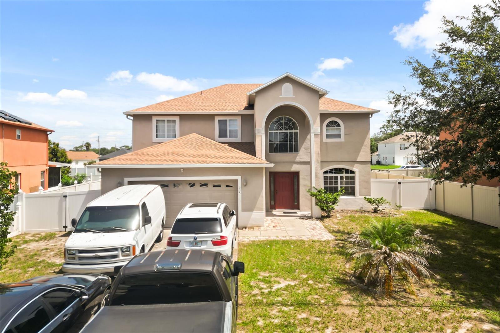 Welcome to 335 Churchill Court, a spacious two-story home located in the Poinciana community. This property offers four bedrooms, approximately 2,806 square feet of living space, and a versatile floor plan featuring formal living and dining areas, a comfortable family room, a breakfast nook, and an upstairs bonus area ideal for a home office, media room, or additional living space. Enjoy Florida living in the screened-in pool and patio area, perfect for relaxing or entertaining. Additional features include a two-car garage, generous living areas, and convenient access to shopping, dining, parks, schools, and major roadways. Schedule your private showing today!