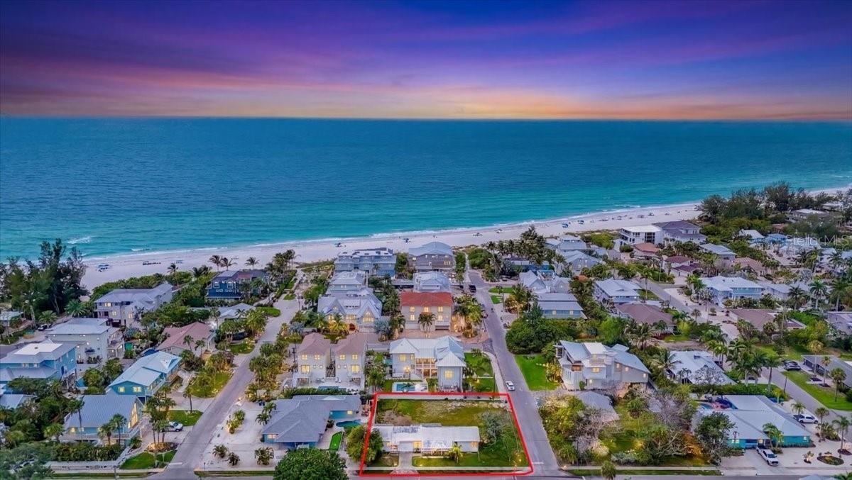 Exceptional Corner Lot — Steps to the Beach in Holmes Beach
Rare opportunity to build your dream island retreat on this combined double lot, totaling approximately 10,000 sqft on a desirable corner parcel in the heart of Holmes Beach. Just steps from the sugar-white sands and sparkling Gulf waters — and zoned for weekly rentals — this property offers endless possibilities to create a custom coastal residence with ample room for a private pool, outdoor entertaining space, and lush tropical landscaping. Set in a central island location near local restaurants, boutique shopping, and island attractions, it blends the charm of relaxed beach living with outstanding investment potential. Whether envisioned as a luxury primary residence, a vacation getaway, or an income-producing rental, this is a unique chance to secure a spacious piece of paradise in one of Anna Maria Island's most coveted locations.