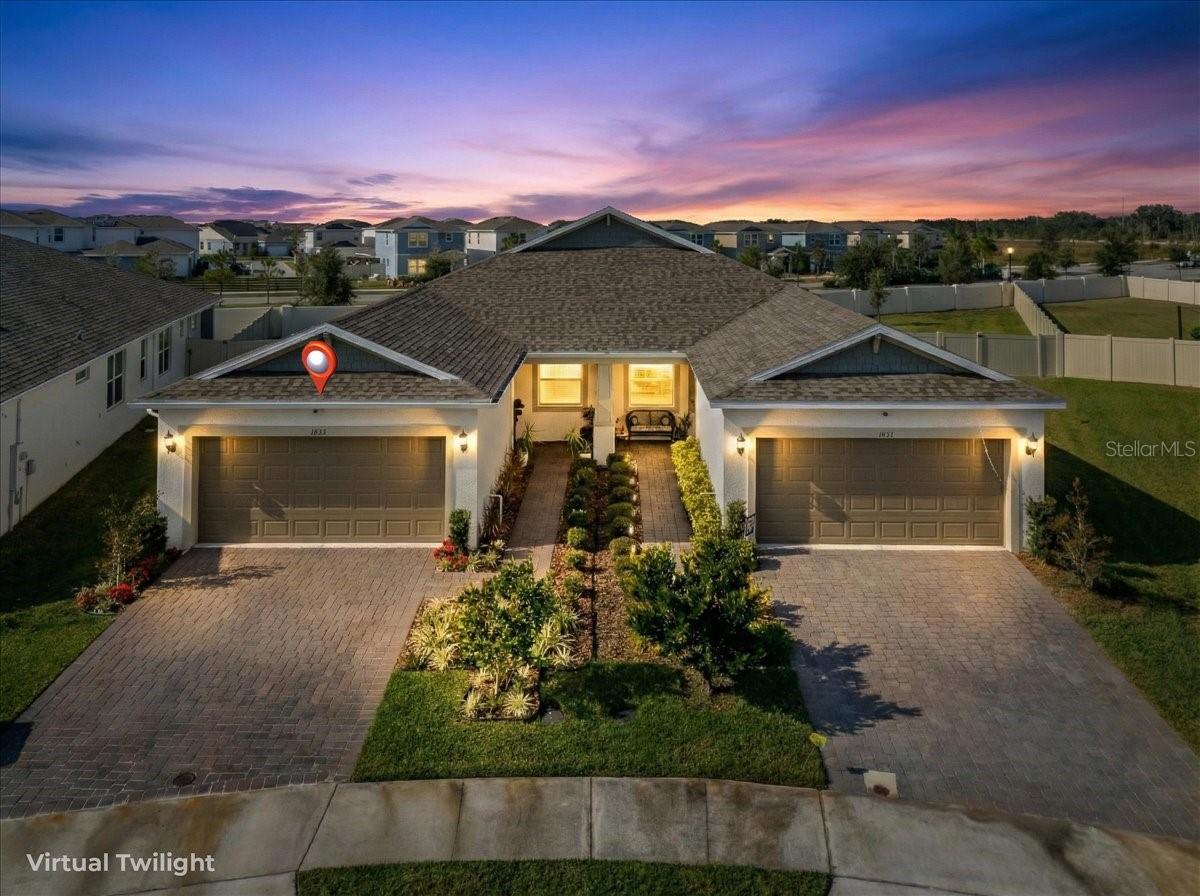 WELCOME HOME to this BEAUTIFULLY MAINTAINED VILLA located in TOHOQUA RESERVE, one of Kissimmee's MOST SOUGHT-AFTER, AMENITY-RICH, 55+ GATED COMMUNITIES. Perfectly positioned on an OVERSIZED, FENCED LOT, this home offers the ideal blend of comfort, privacy, and LOW-MAINTENANCE LIVING—perfect for year-round residents or seasonal homeowners.

Step inside to discover a BRIGHT, OPEN-CONCEPT FLOOR PLAN filled with abundant natural light. The stylish kitchen seamlessly overlooks the dining and living areas, making it ideal for entertaining and everyday living. Features include QUARTZ COUNTERTOPS, STAINLESS STEEL APPLIANCES, CONTEMPORARY CABINETRY, and ample workspace for the home chef.

The DESIRABLE SPLIT-BEDROOM FLOOR PLAN provides added privacy, while the spacious primary suite offers a LARGE WALK-IN CLOSET and a SPA-INSPIRED EN-SUITE BATH complete with DUAL VANITIES and a WALK-IN SHOWER.

Thoughtful upgrades throughout the home include 10-FOOT CEILINGS, 8-FOOT DOORS, DESIGNER LIGHTING, CUSTOM PAINT, and an EPOXY-COATED GARAGE FLOOR.

Relax year-round on the COVERED LANAI overlooking your PRIVATE FENCED BACKYARD—an ideal setting for enjoying Florida's beautiful weather.

Enjoy TRUE PEACE OF MIND with GATED COMMUNITY ACCESS, while the HOA provides exceptional convenience by covering ROOF REPLACEMENT and EXTERIOR PAINTING, allowing for a truly WORRY-FREE LIFESTYLE.

TOHOQUA RESERVE offers RESORT-STYLE AMENITIES including a BEAUTIFUL CLUBHOUSE, COMMUNITY POOL, STATE-OF-THE-ART FITNESS CENTER, TENNIS COURTS, PARK, PLAYGROUND, and BEAUTIFULLY MAINTAINED COMMON AREAS.

Conveniently located near shopping, dining, major highways, medical facilities, and Central Florida's world-famous attractions, this exceptional villa combines LOCATION, LIFESTYLE, and LOW-MAINTENANCE LIVING in one incredible opportunity. Don't miss your chance to own this MOVE-IN READY HOME in one of Kissimmee's PREMIER ACTIVE ADULT COMMUNITIES!